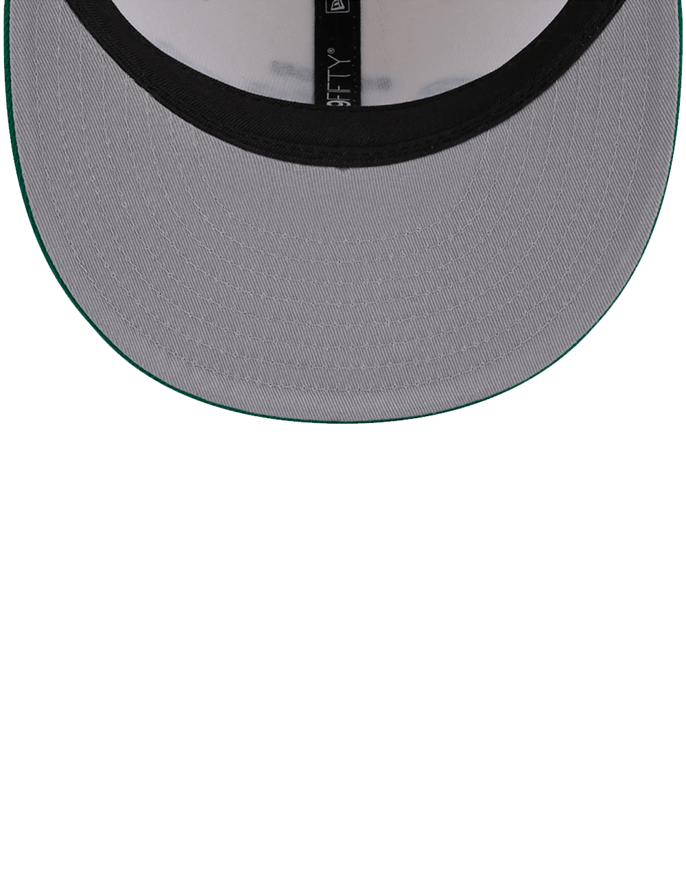 Boston Celtics New Era NBA 2 Tone Script 9FIFTY Snapback Hat - Chrome White