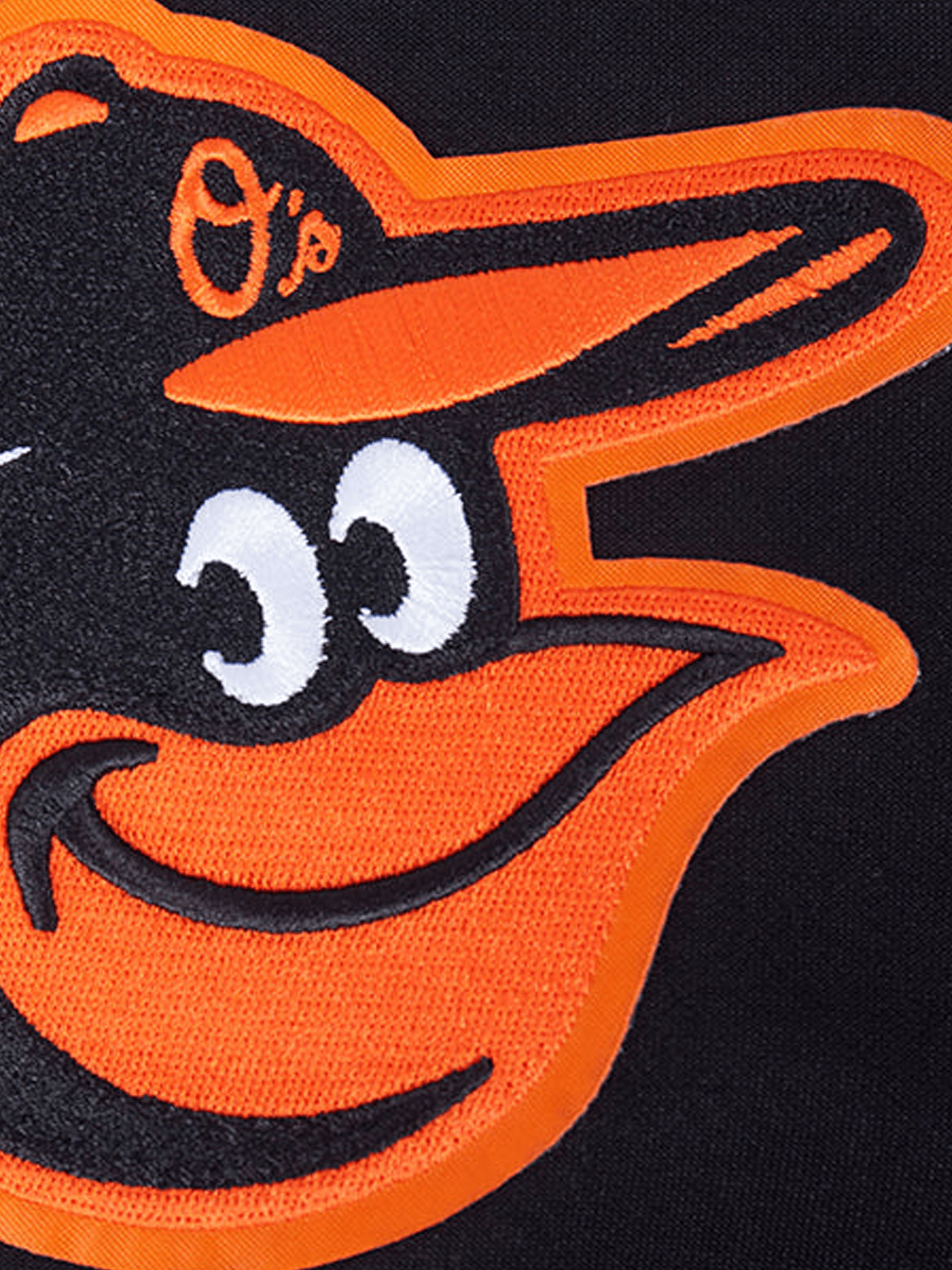 Baltimore Orioles Pro Standard MLB Team Chenille Hoodie Jumper  - Black