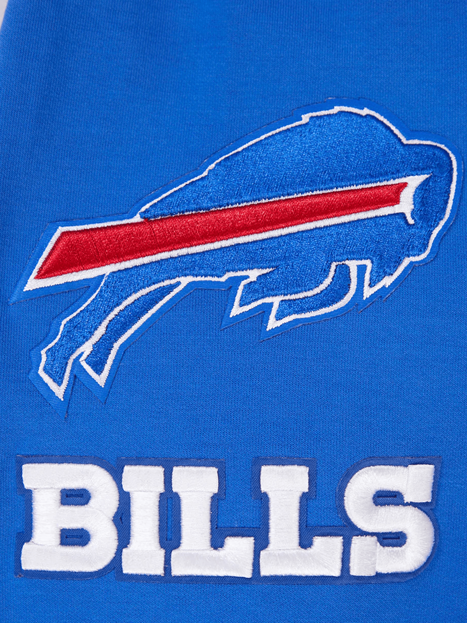 Buffalo Bills Pro Standard NFL Team Chenille Hoodie Jumper - Blue