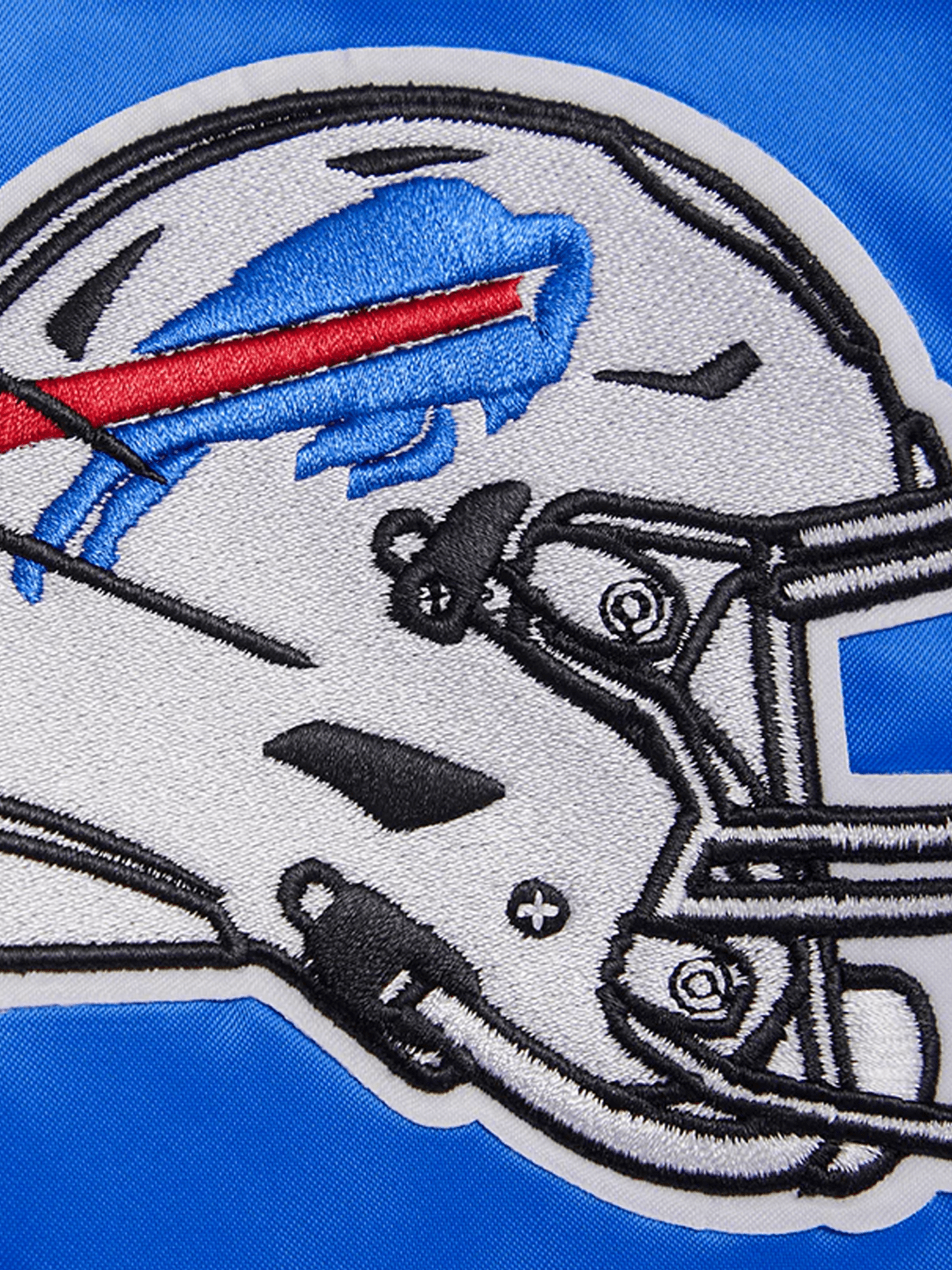 Buffalo Bills Pro Standard NFL Team Classic Satin Button Jacket - Blue