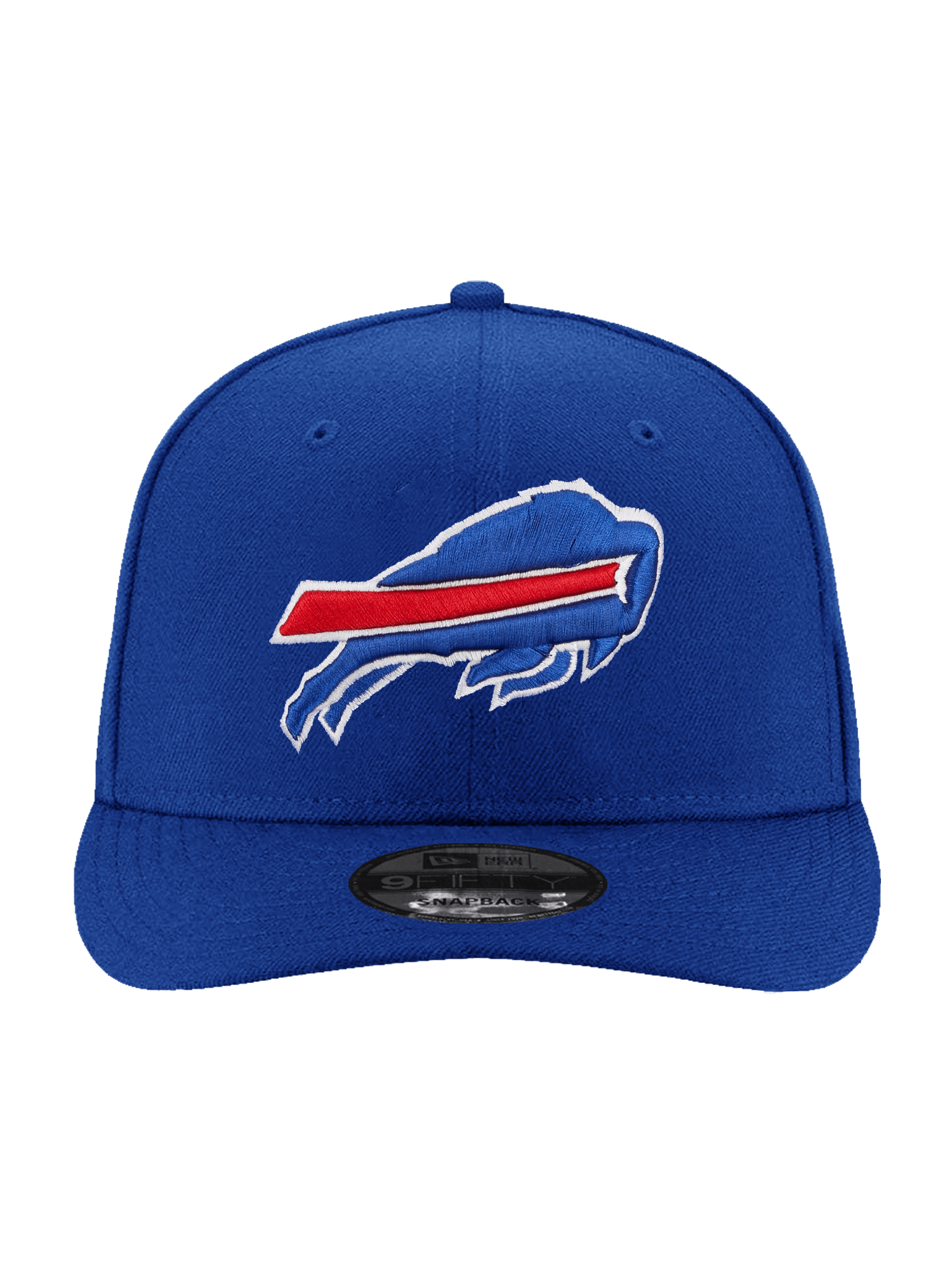 Buffalo Bills New Era NFL Team Pre-Curved 9FIFTY Snapback Hat - Blue
