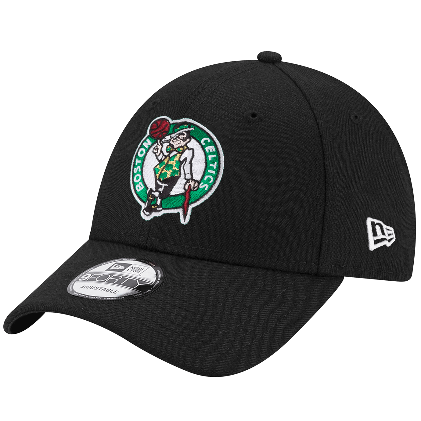 Boston Celtics New Era NBA Team 9FORTY Snapback Hat - Black