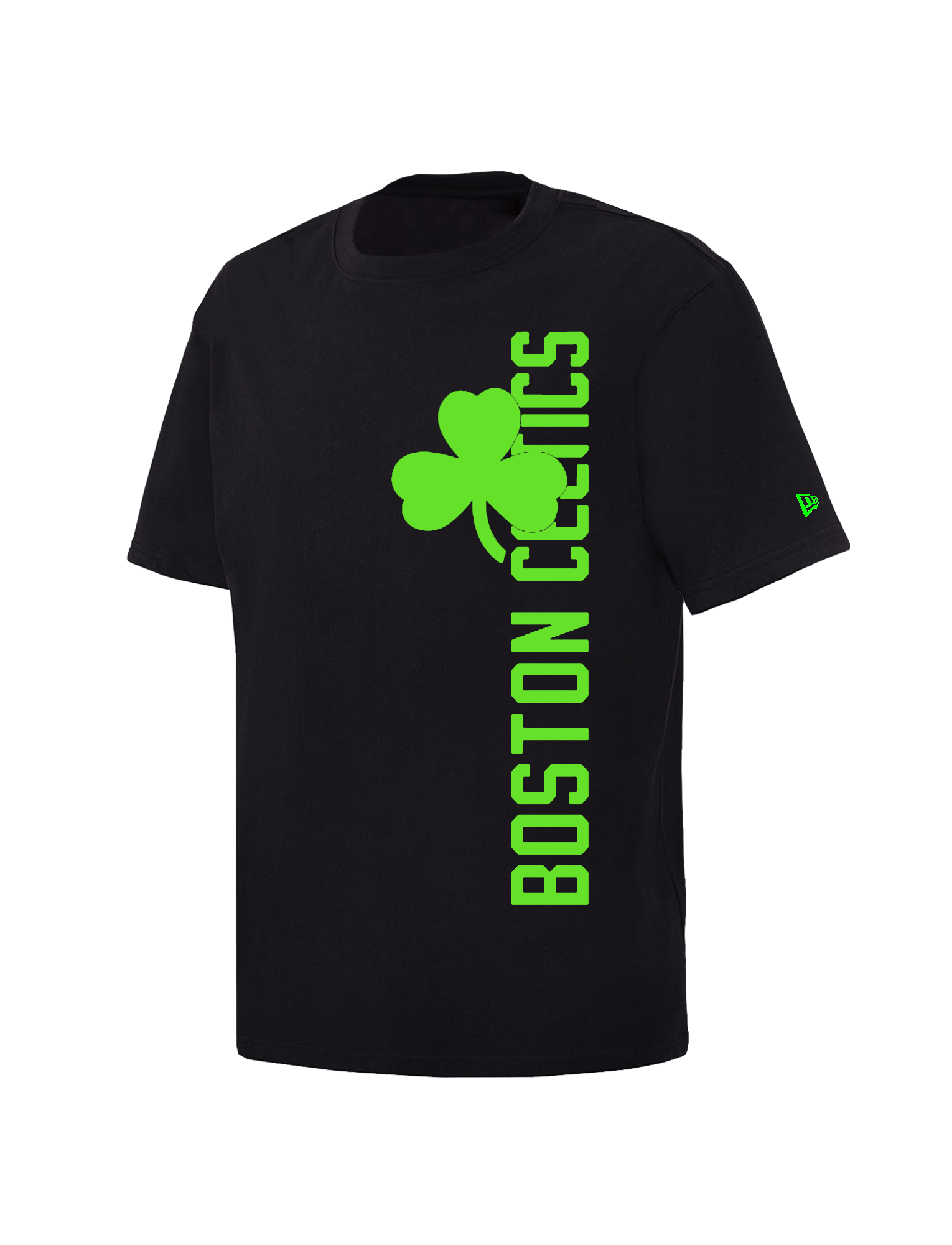 Boston Celtics New Era NBA 24-25 City Edition T-Shirt - Black