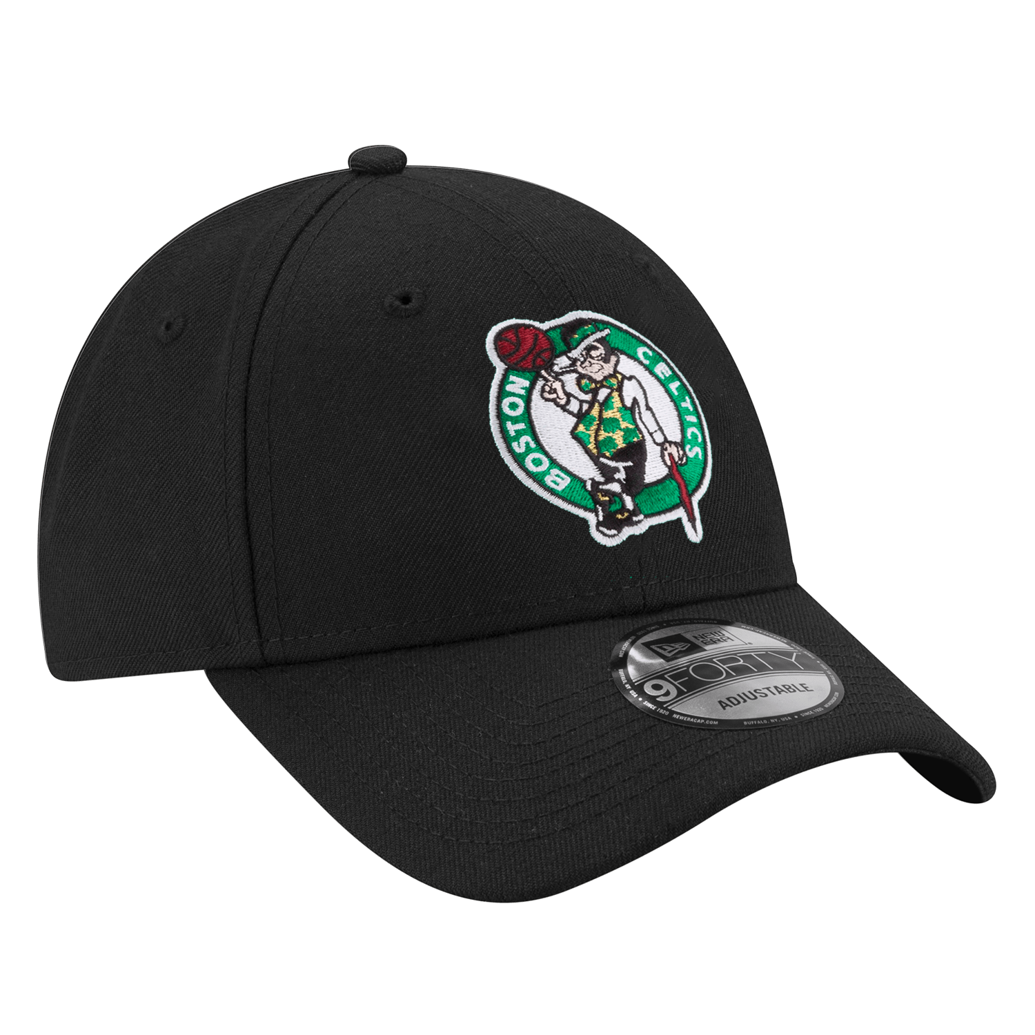 Boston Celtics New Era NBA Team 9FORTY Snapback Hat - Black