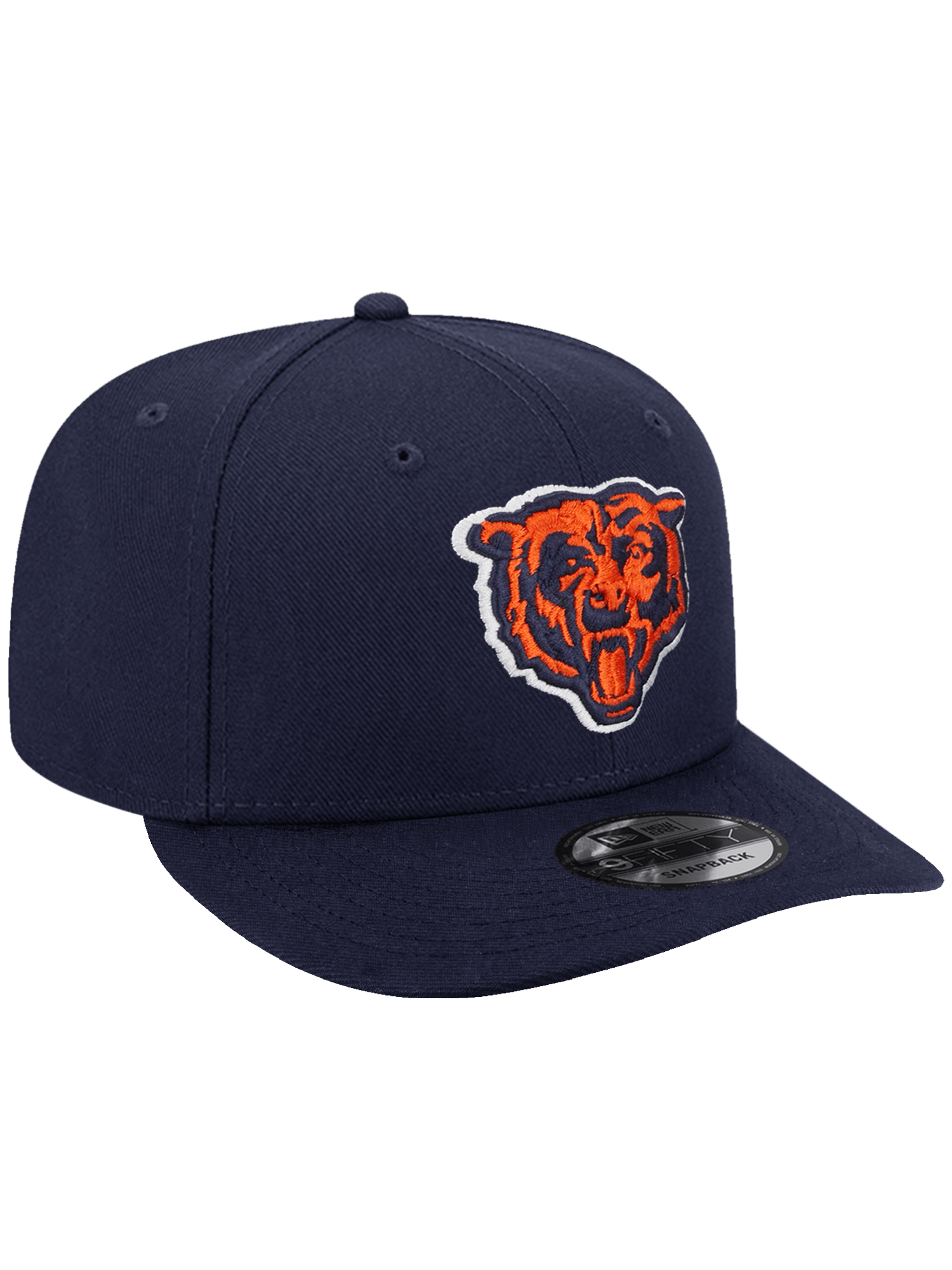 Chicago Bears New Era NFL Team Pre-Curved 9FIFTY Snapback Hat - Navy