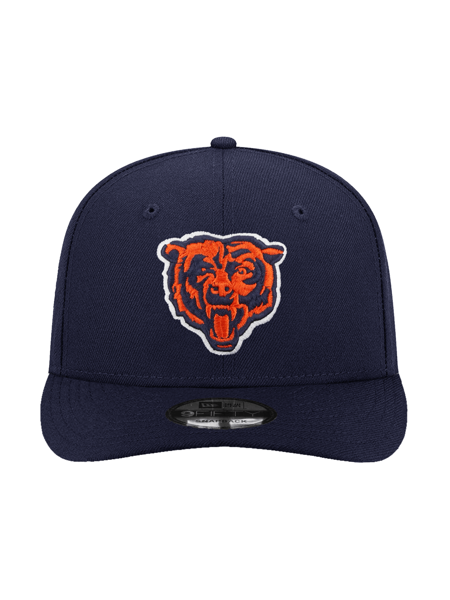 Chicago Bears New Era NFL Team Pre-Curved 9FIFTY Snapback Hat - Navy