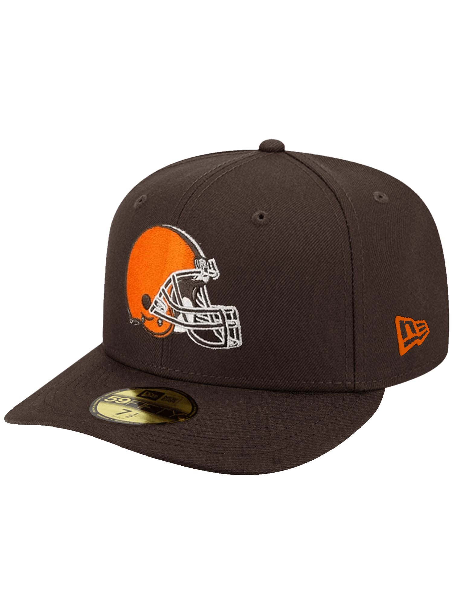 Cleveland Browns New Era NFL Team Pre-Curved 59FIFTY Fitted Hat - Brown
