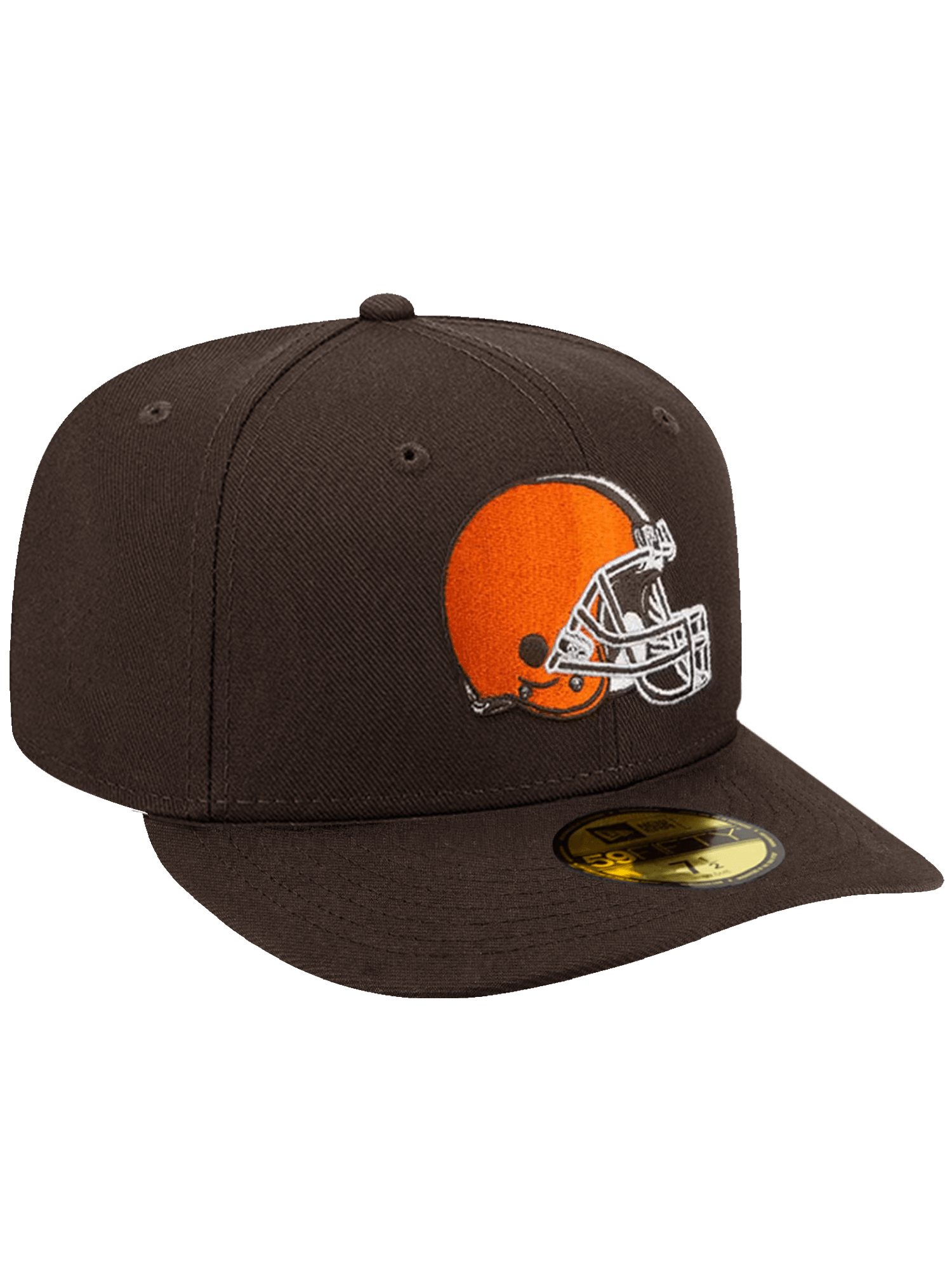 Cleveland Browns New Era NFL Team Pre-Curved 59FIFTY Fitted Hat - Brown
