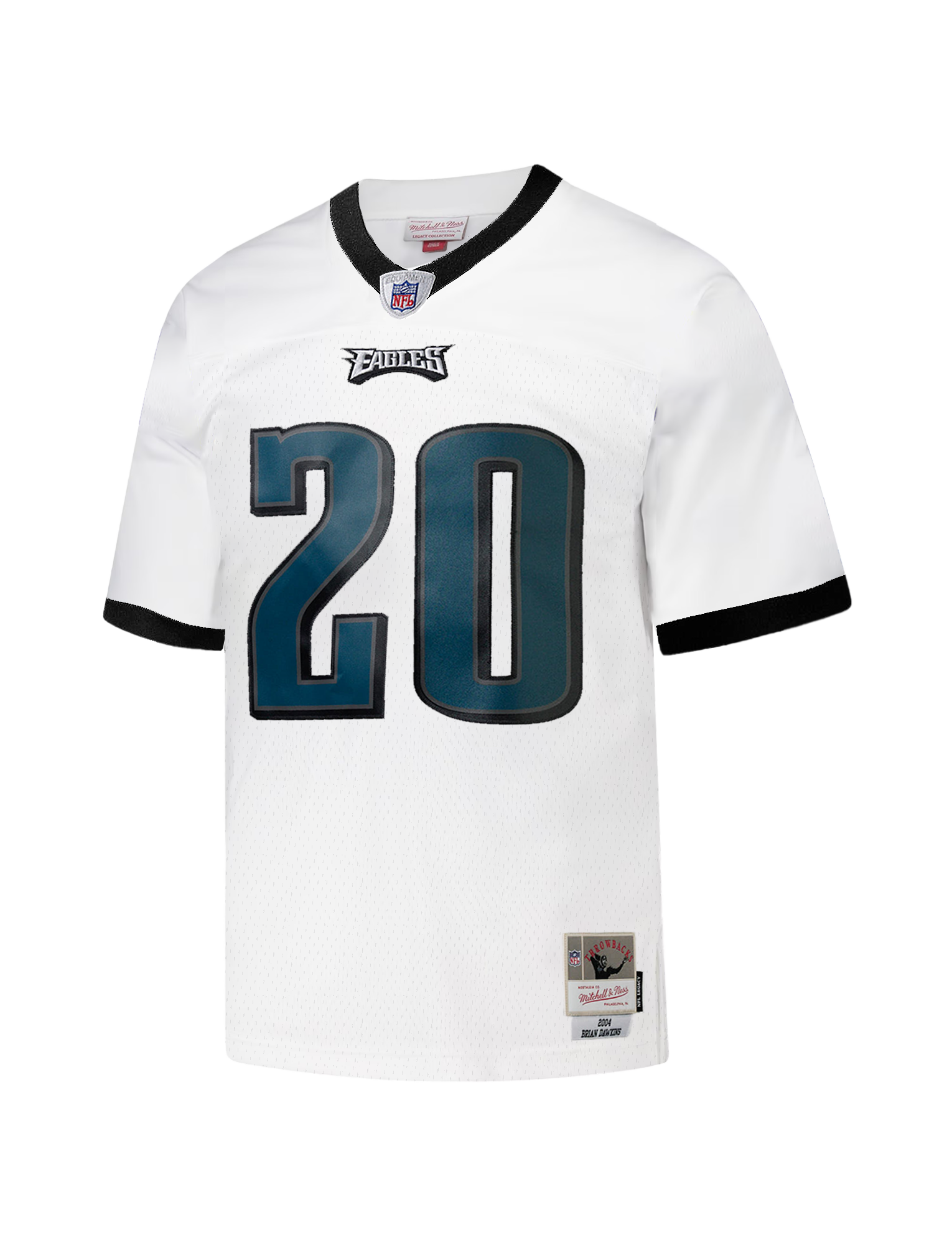 Brian Dawkins Philadelphia Eagles Mitchell & Ness NFL 2004 Legacy Jersey - White