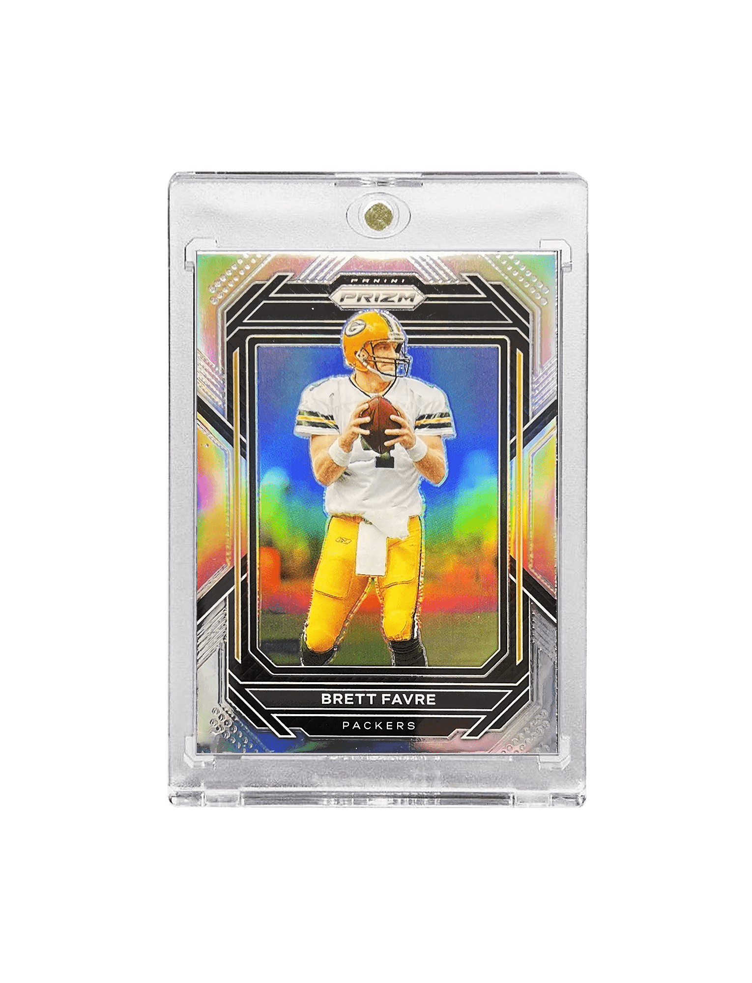 Brett Favre Green Bay Packers Panini NFL 22 Prizm Silver 111 Card