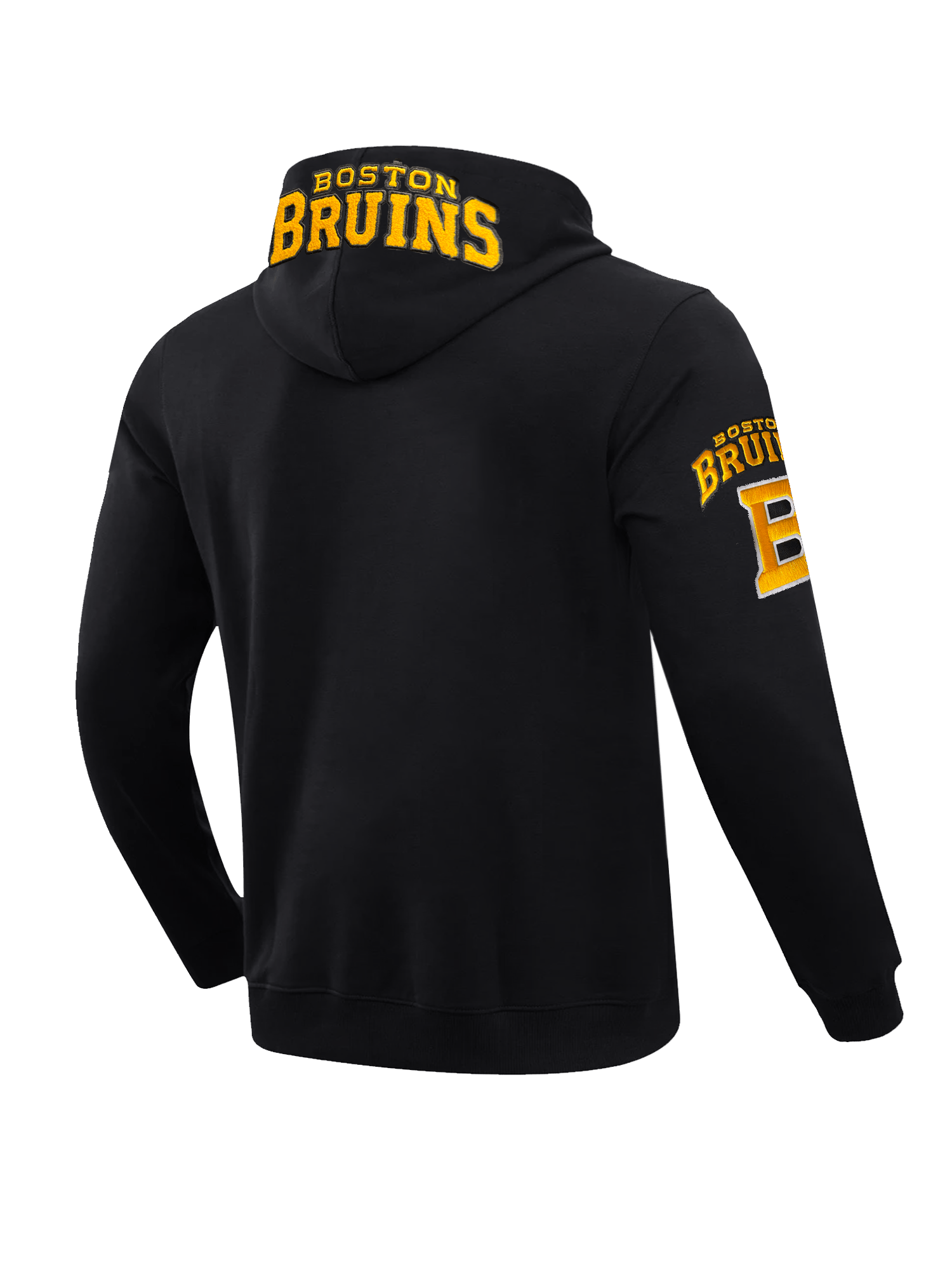 Boston Bruins Pro Standard NHL Team Chenille Hoodie Jumper - Black