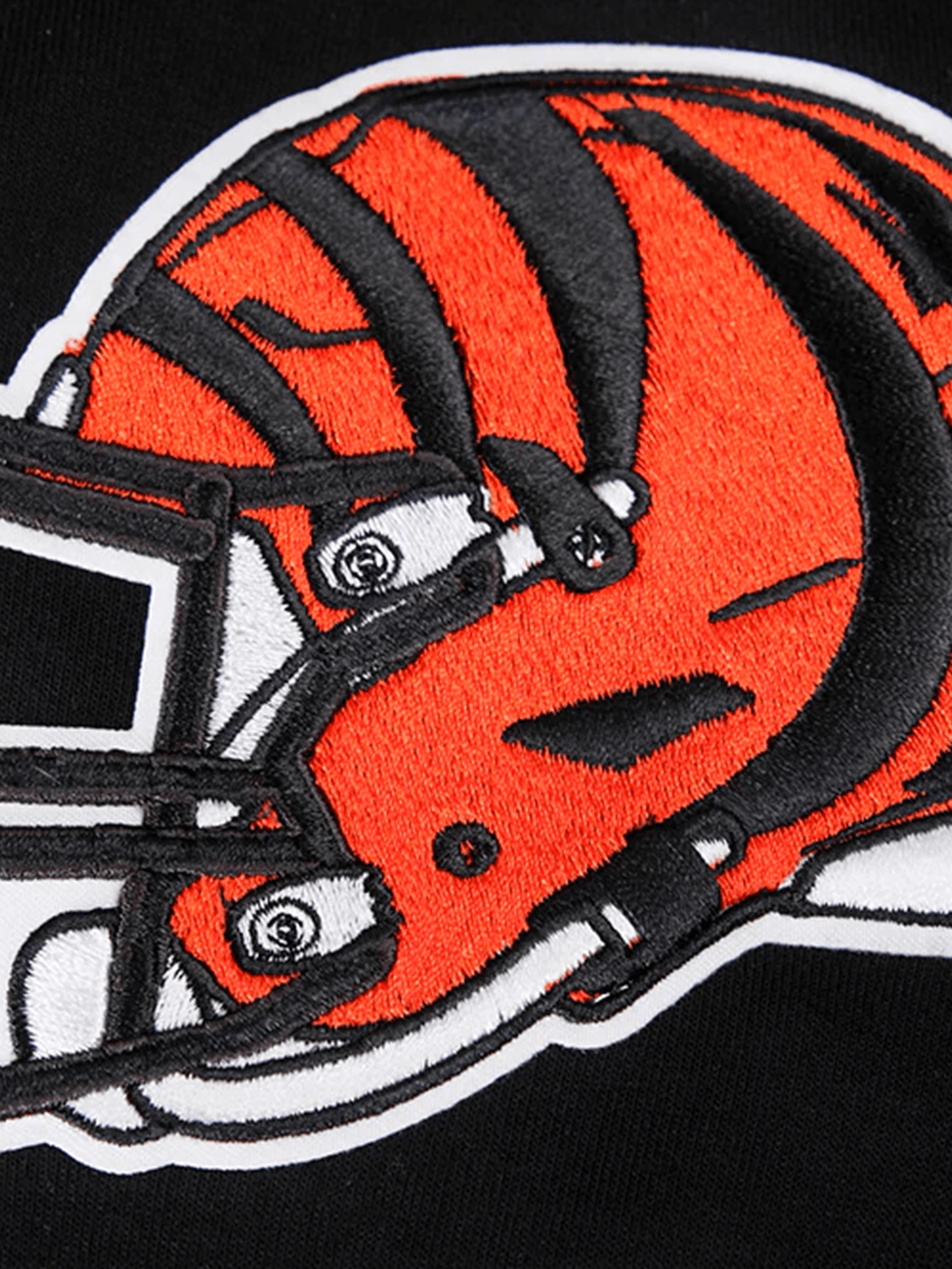 Cincinnati Bengals Pro Standard NFL Team Chenille Hoodie Jumper - Black