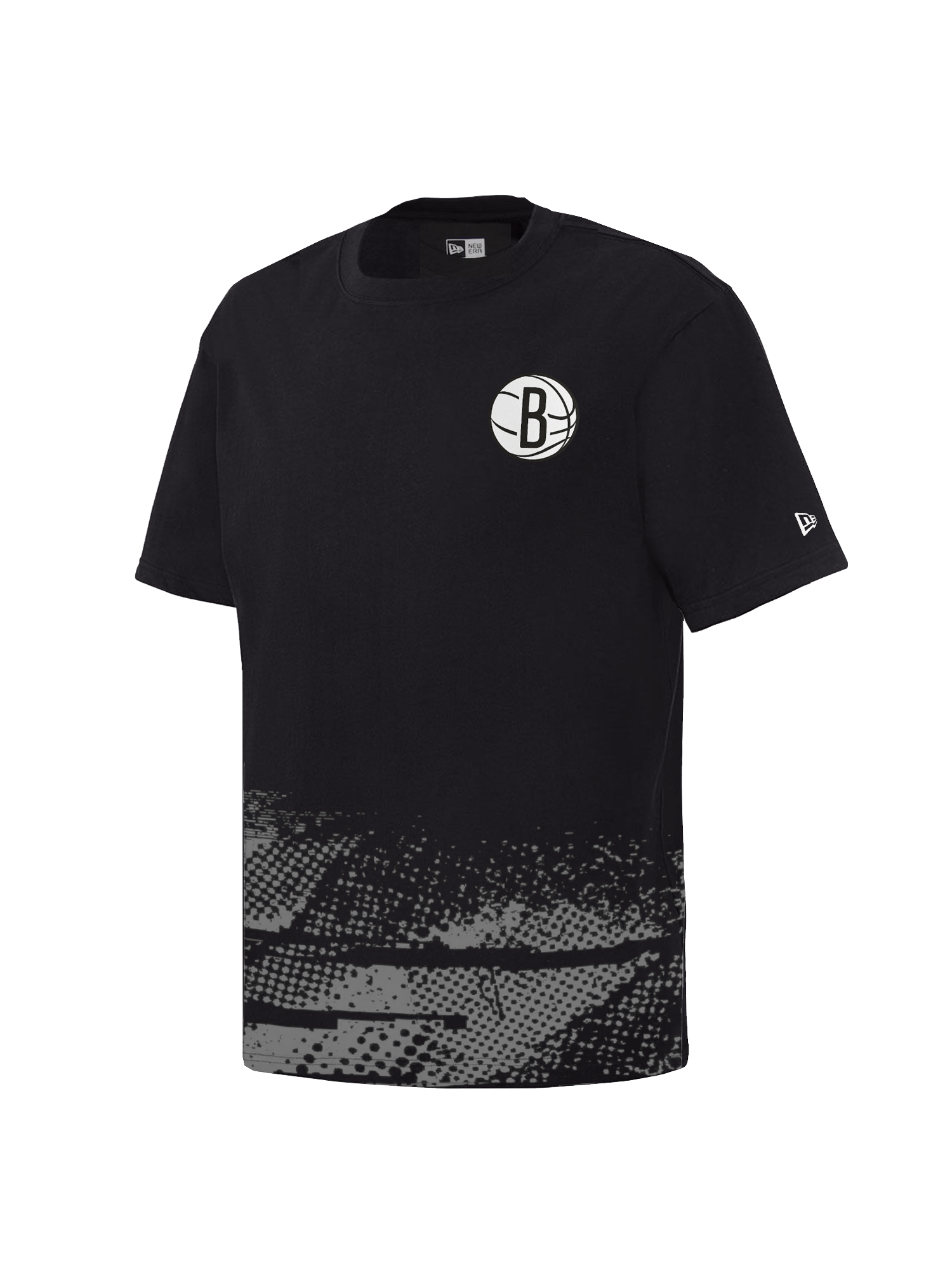 Brooklyn Nets New Era NBA 24-25 Tip-Off T-Shirt - Black