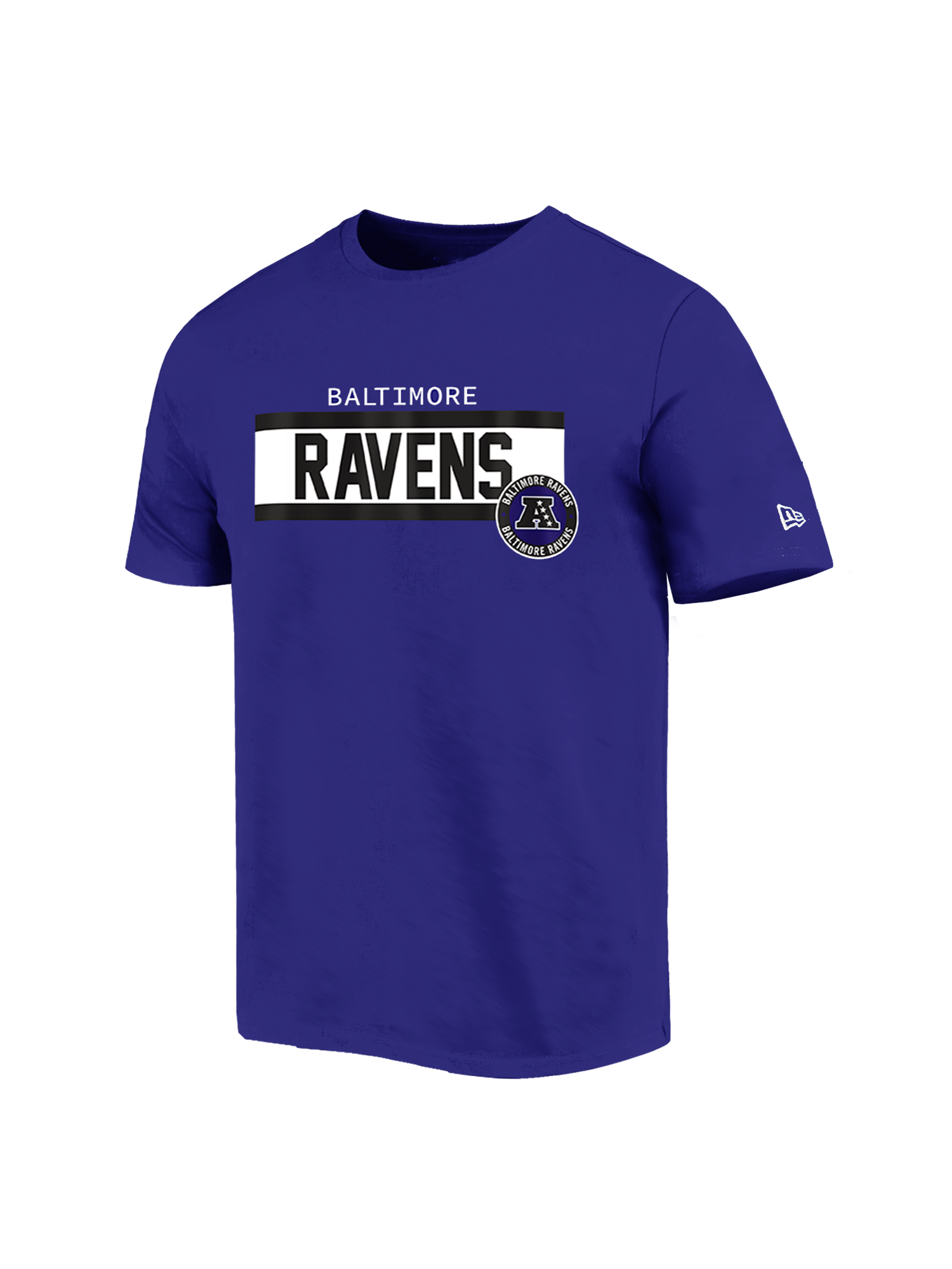 Baltimore Ravens New Era NFL 24 Sideline T-Shirt - Purple