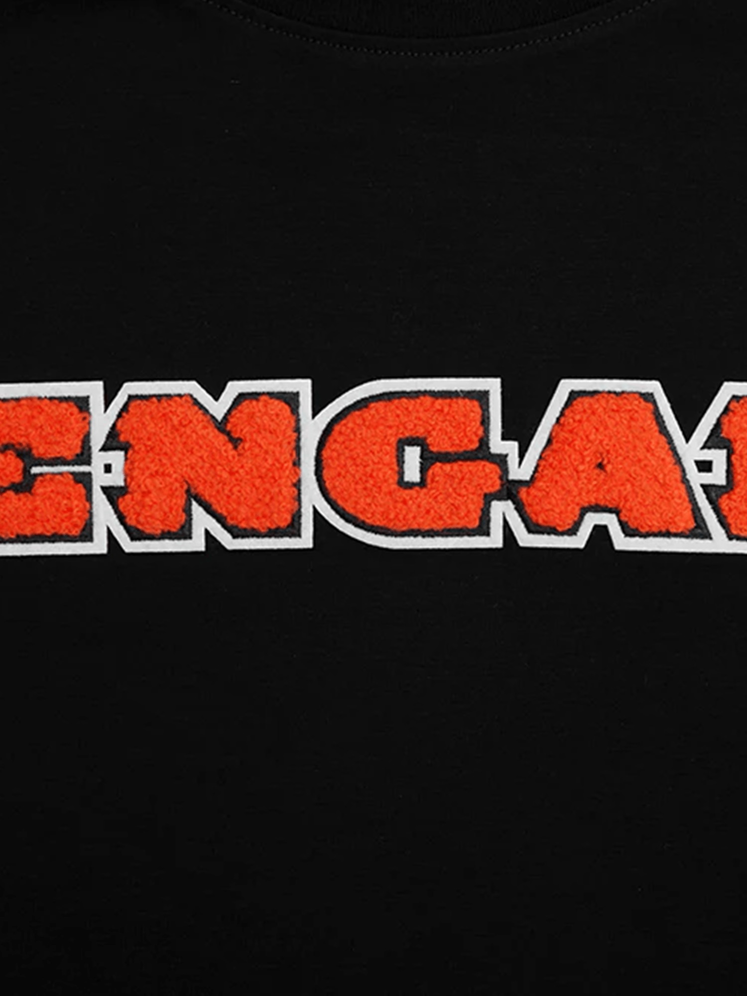 Cincinnati Bengals Pro Standard NFL Team Chenille Flex T-Shirt - Black