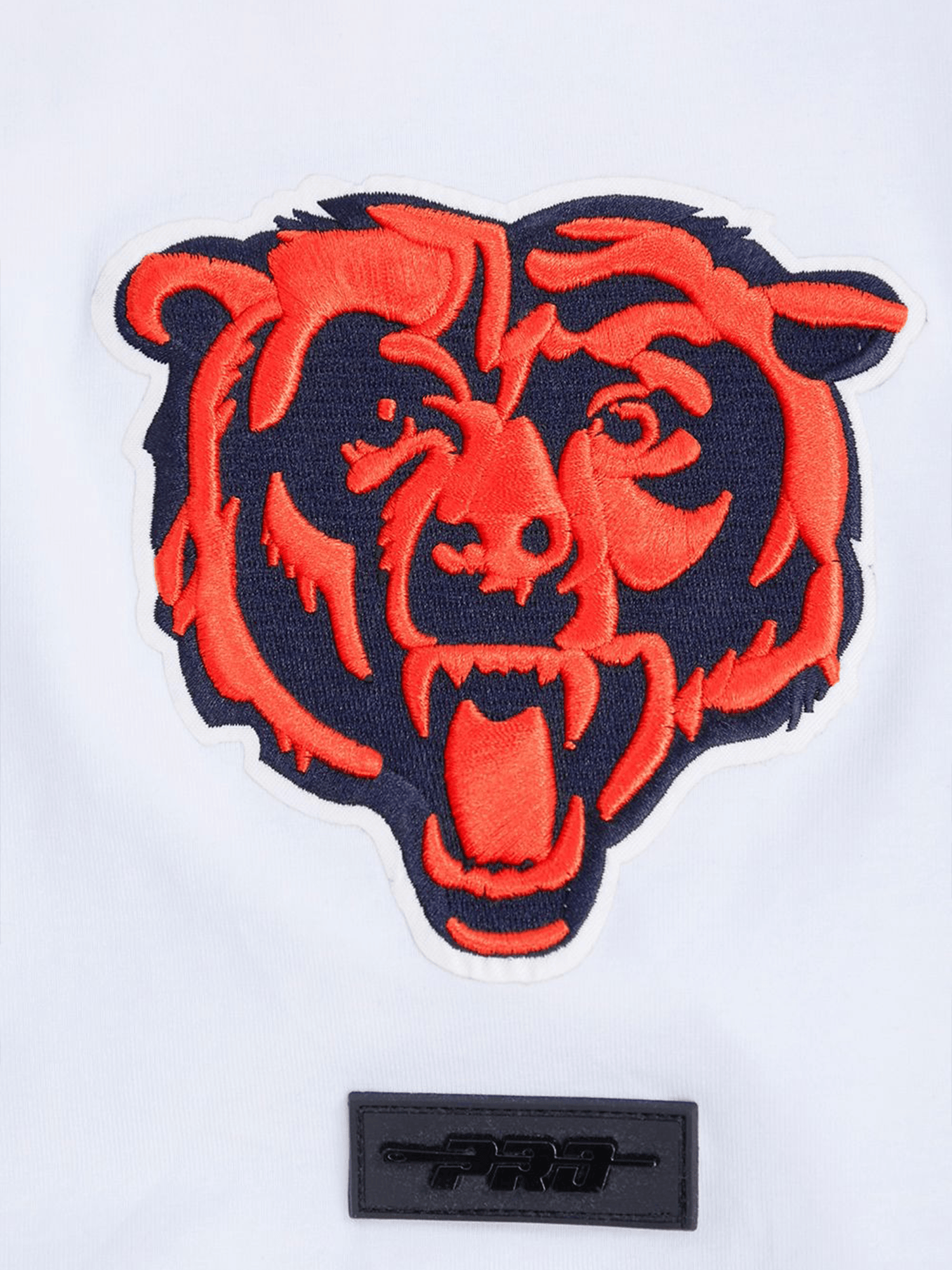 Chicago Bears Pro Standard NFL Team Chenille Flex T-Shirt - White