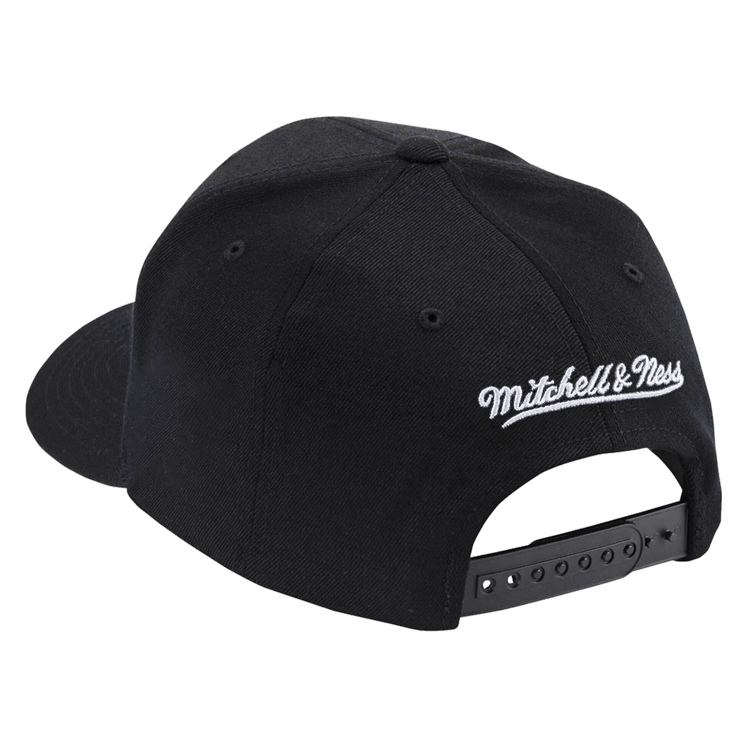 Utah Jazz Mitchell & Ness NBA HWC Classic Red Snapback Hat - Black