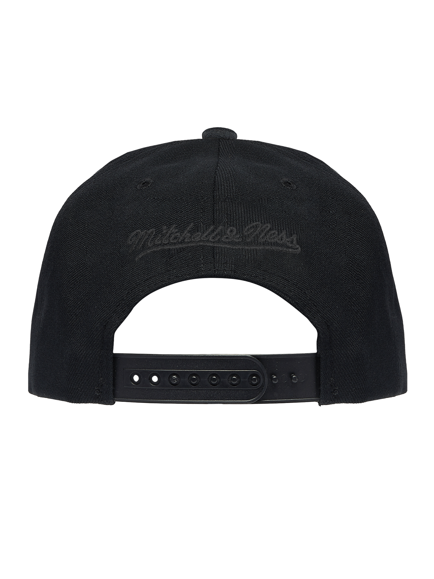 Kansas City Chiefs Mitchell & Ness NFL Black On Black Pro Pinch Snapback Hat