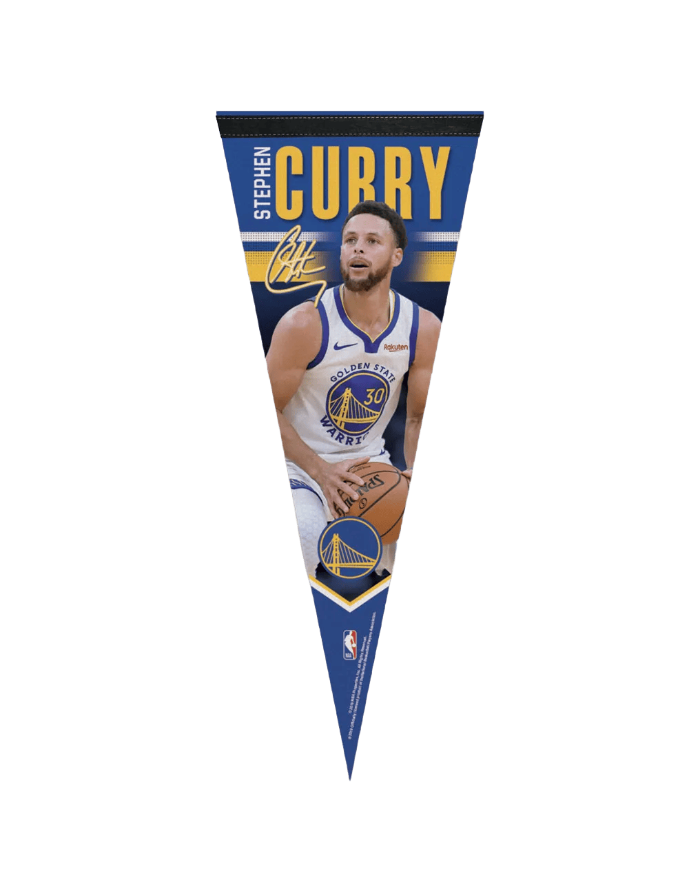 Steph Curry Golden State Warriors Wincraft NBA 12 x 30" Premium Felt Pennant