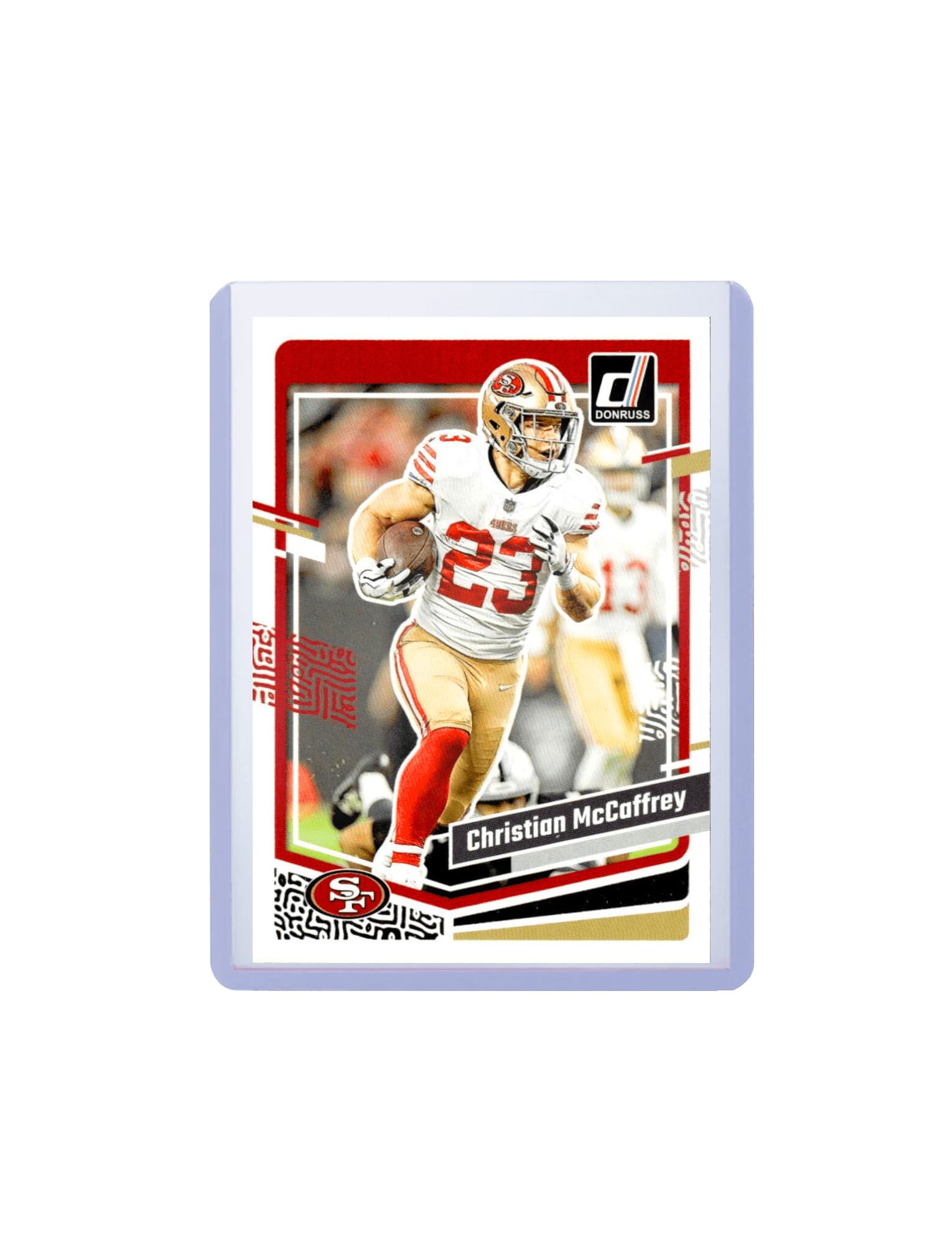Christian McCaffrey San Francisco 49ers Panini NFL 23-24 Donruss Card