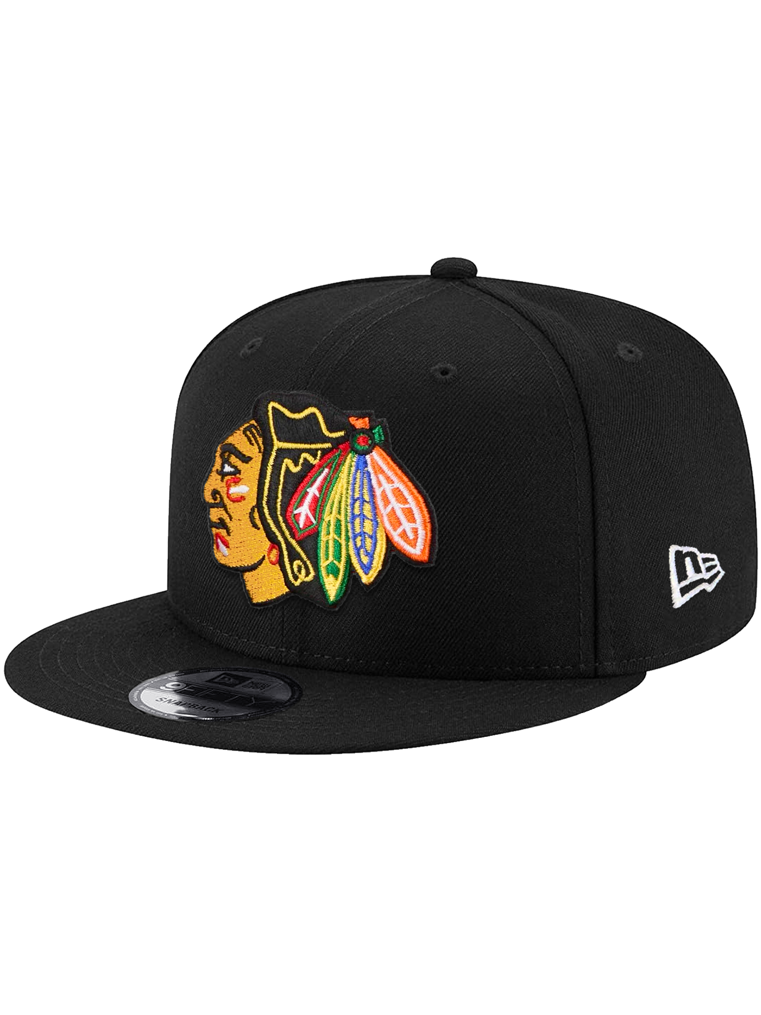 Chicago Blackhawks New Era NHL Team 9FIFTY Snapback Hat - Black