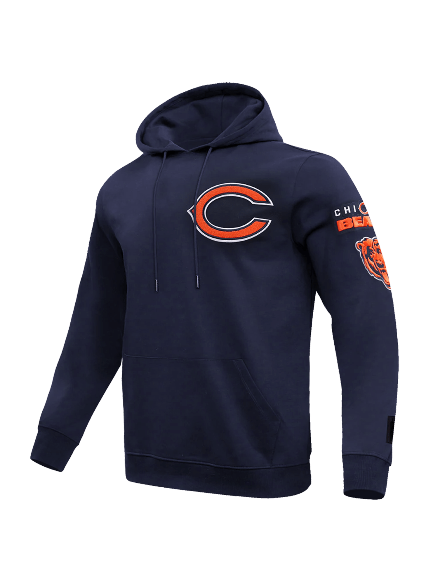 Chicago Bears Pro Standard NFL Team Chenille Hoodie Jumper - Navy