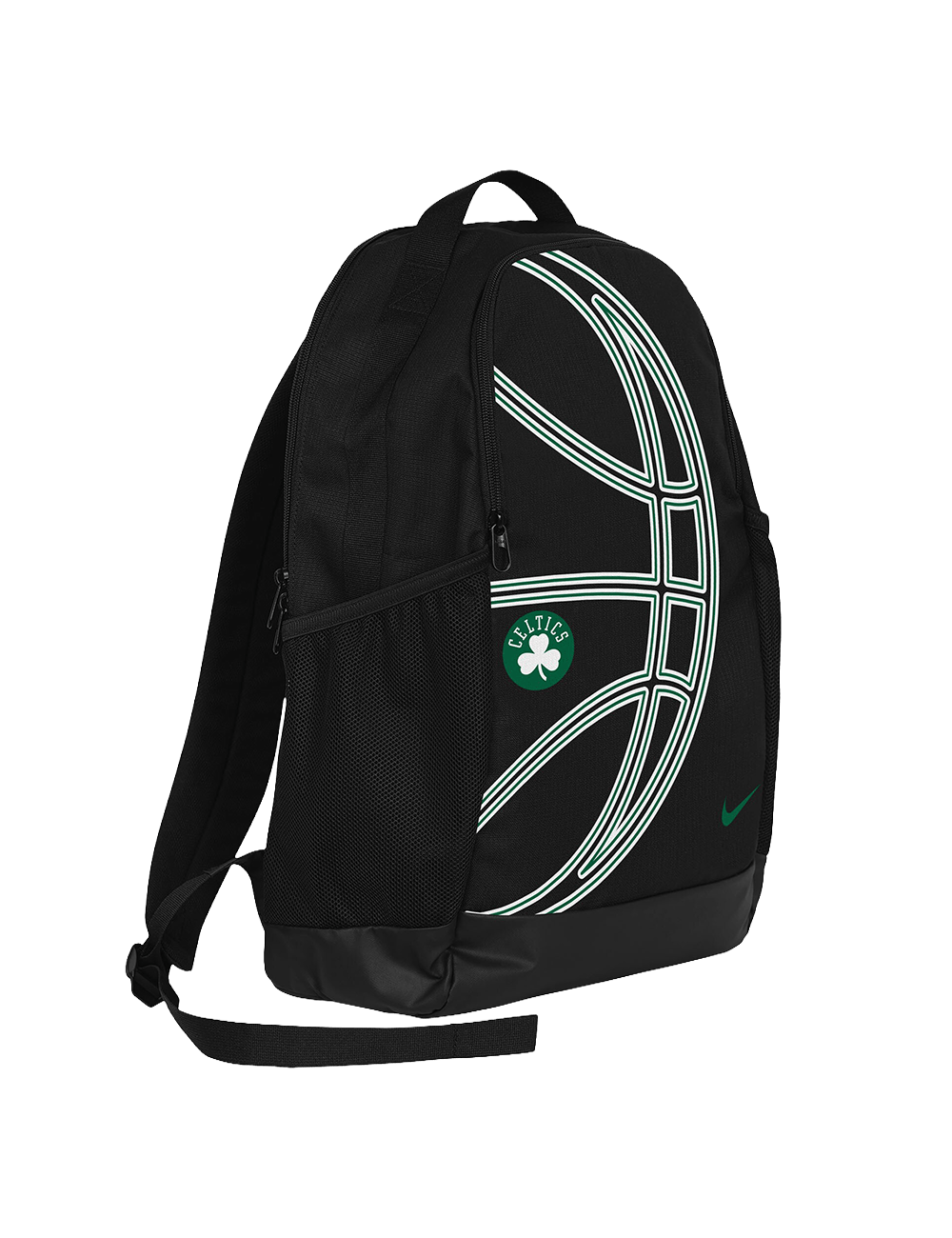 Boston Celtics Nike NBA Brasilia 2.0 Backpack Bag - Black