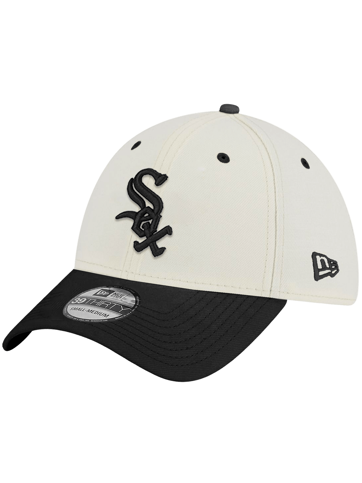 Chicago White Sox New Era MLB 2T Team 39THIRTY Stretch-Fit Hat - Chrome