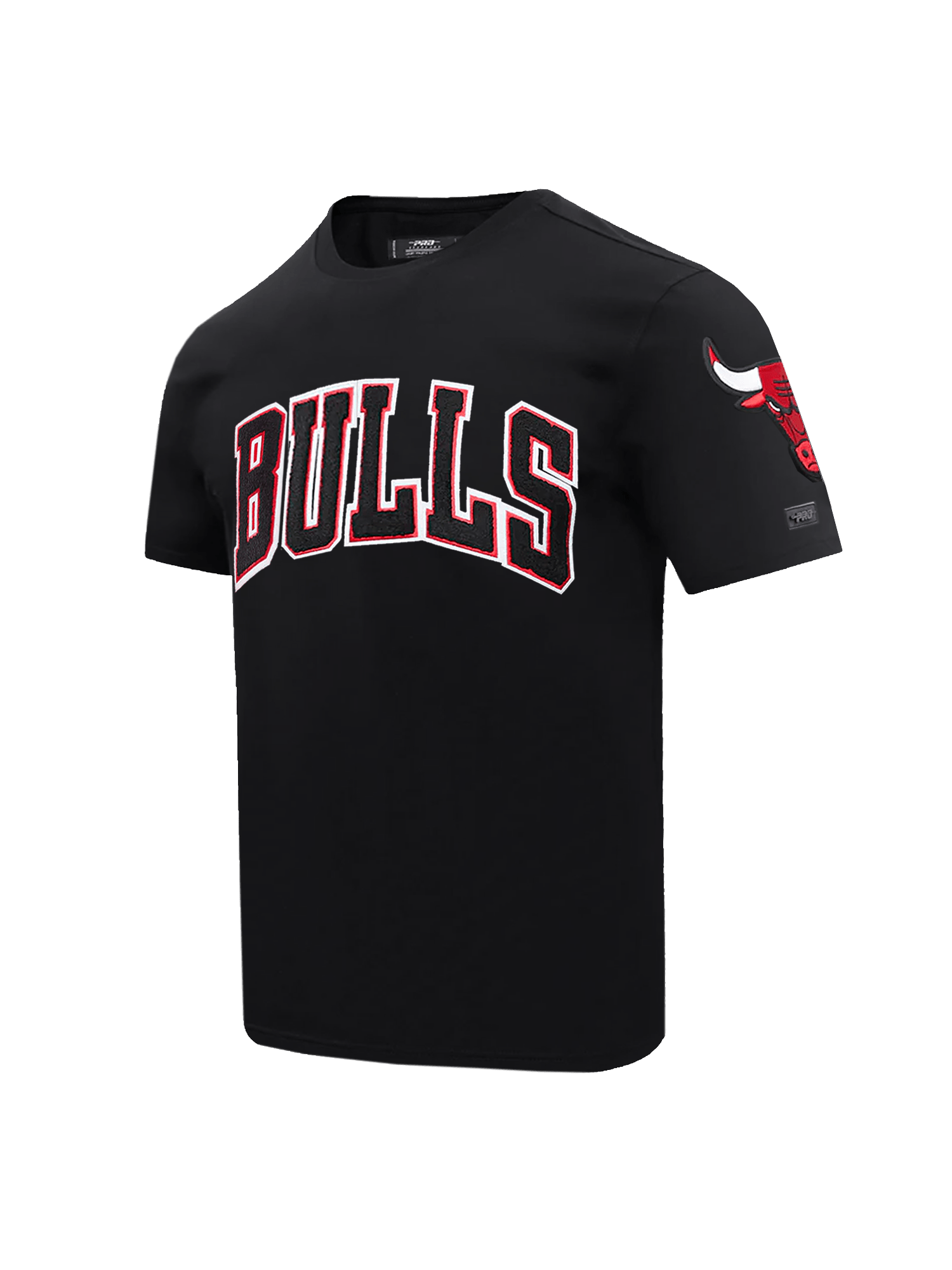 Chicago Bulls Pro Standard NBA Team Chenille Flex T-Shirt - Black
