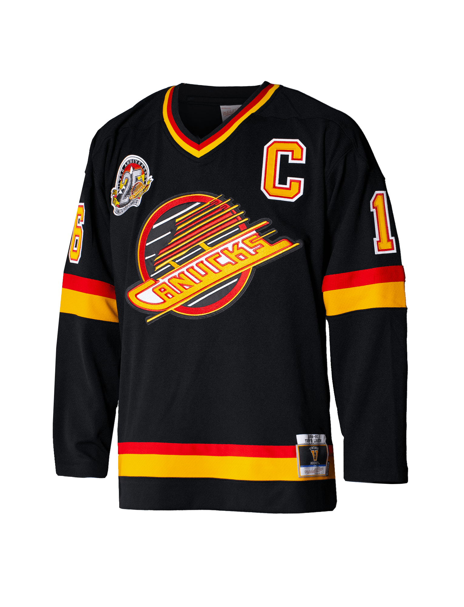 Trevor Linden Vancouver Canucks Mitchell & Ness NHL 94/95 Power Play Jersey