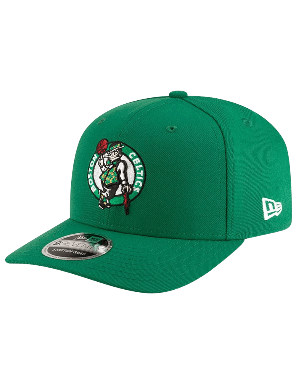 Boston Celtics New Era NBA Team 9SEVENTY Stretch-Snapback Hat - Green
