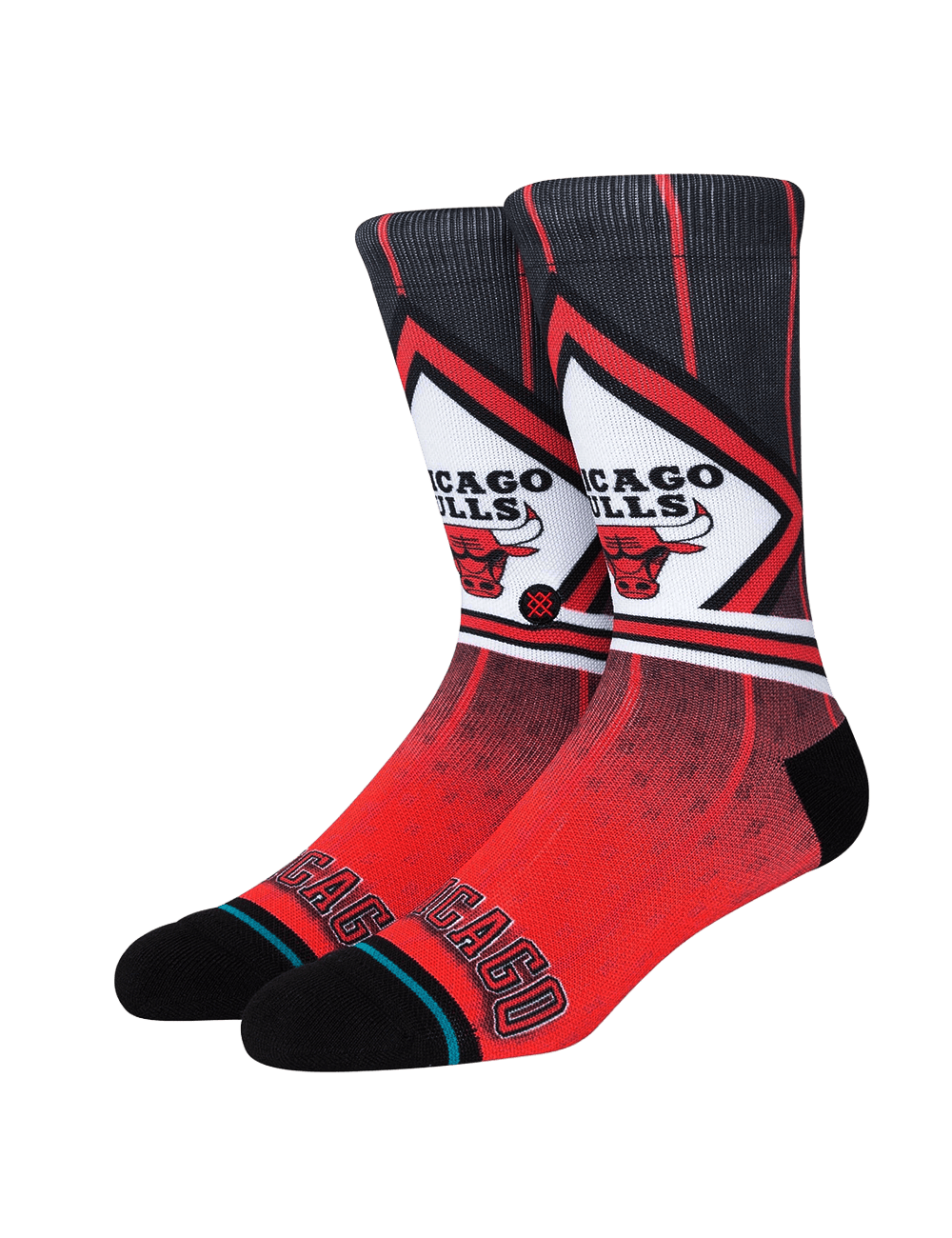 Chicago Bulls Stance NBA HWC Throwback Grade Crew Socks