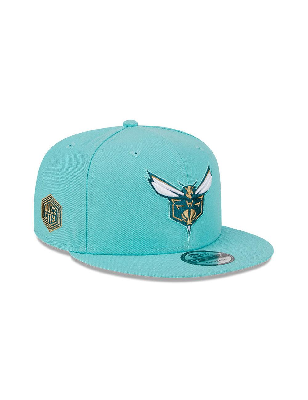 Youths Charlotte Hornets New Era NBA 24 City Edition ALT 9FIFTY Snapback Hat