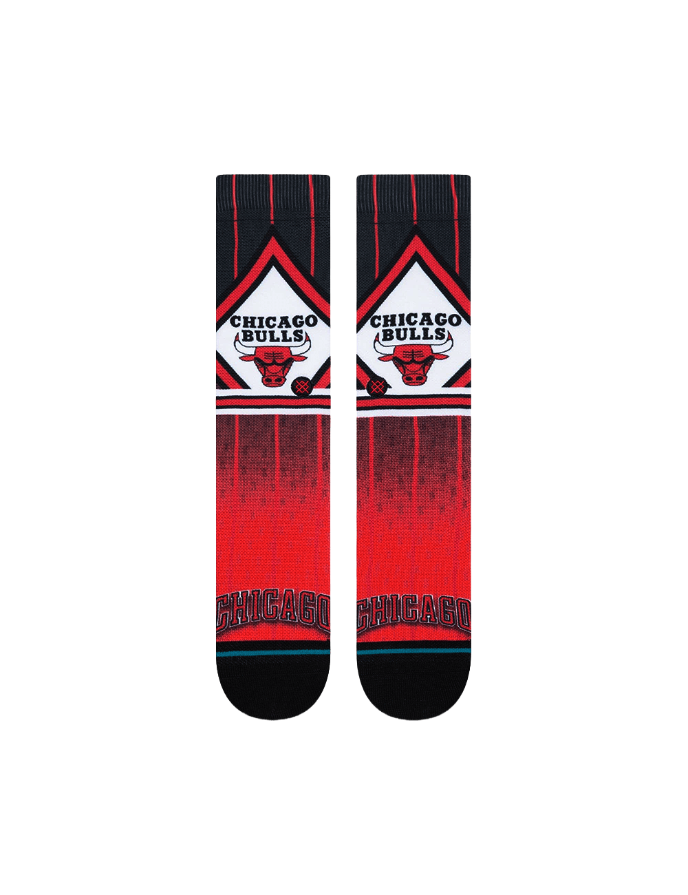 Chicago Bulls Stance NBA HWC Throwback Grade Crew Socks