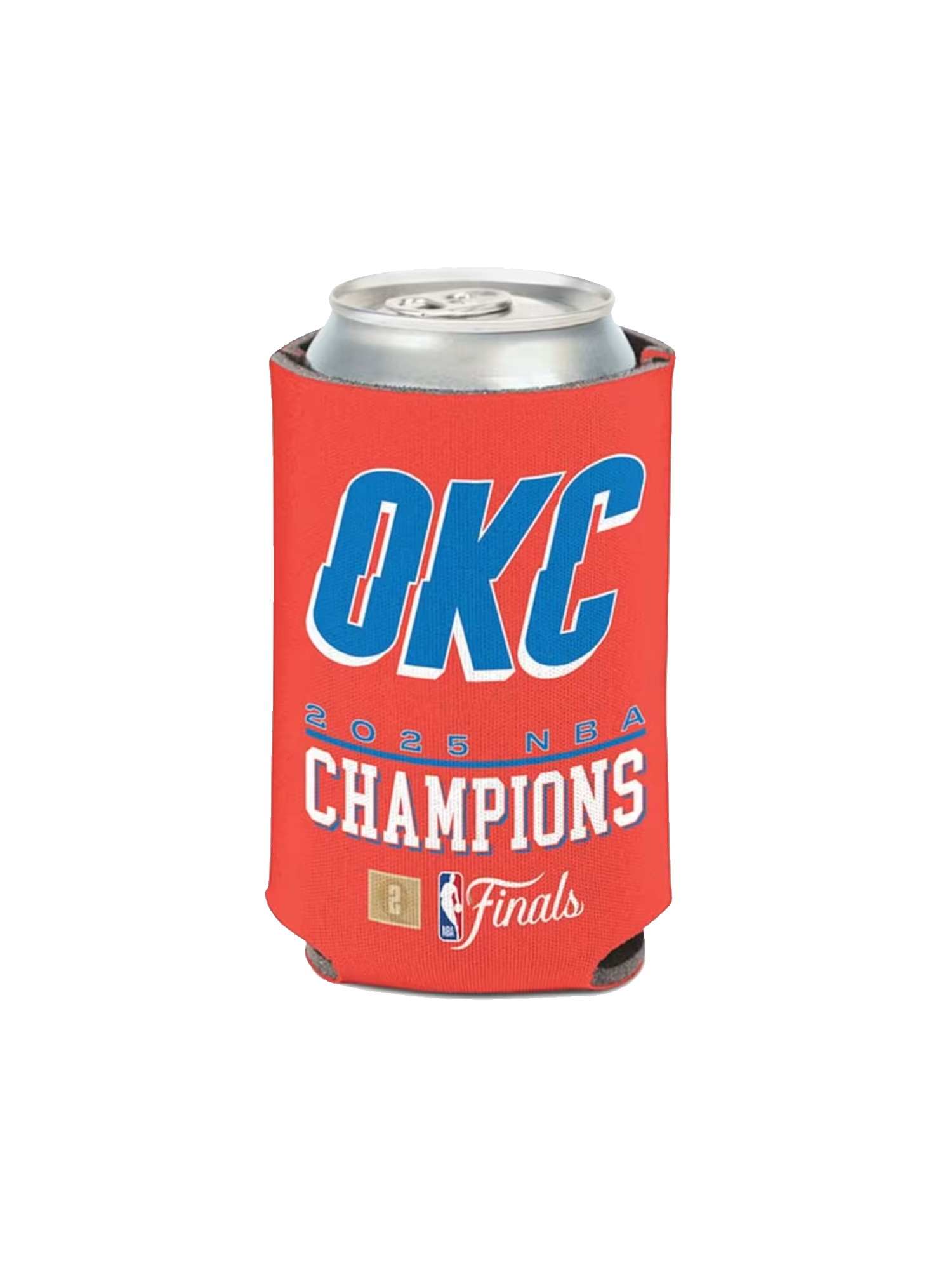 Oklahoma City Thunder Wincraft NBA 2025 Champs Can Cooler/Stubby Holder