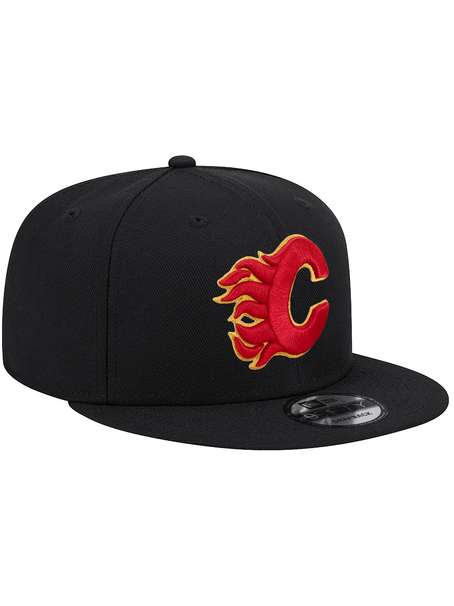 Calgary Flames New Era NHL Team 9FIFTY Snapback Hat - Black