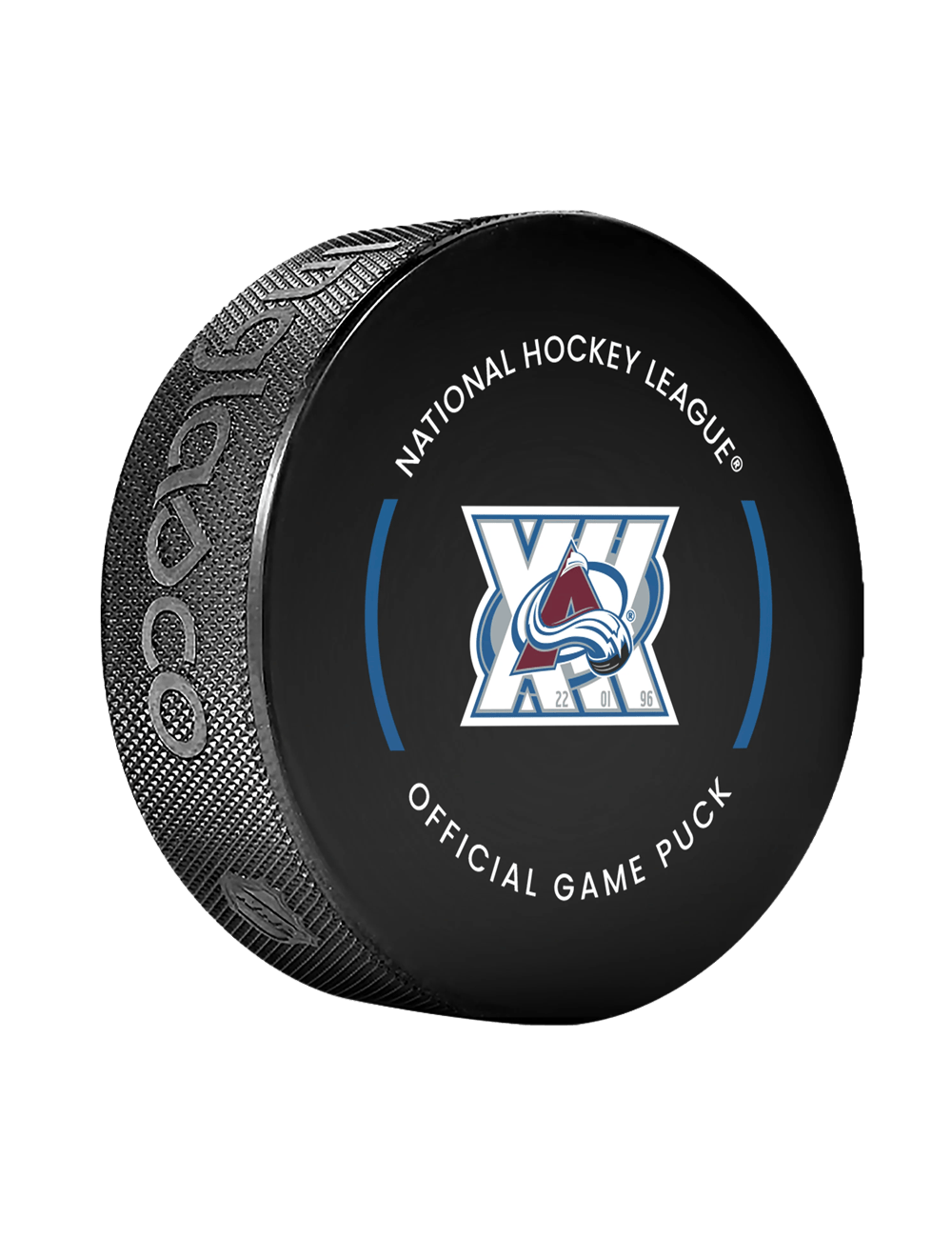 Colorado Avalanche Inglasco NHL 25-26 Official Game Puck In Cube