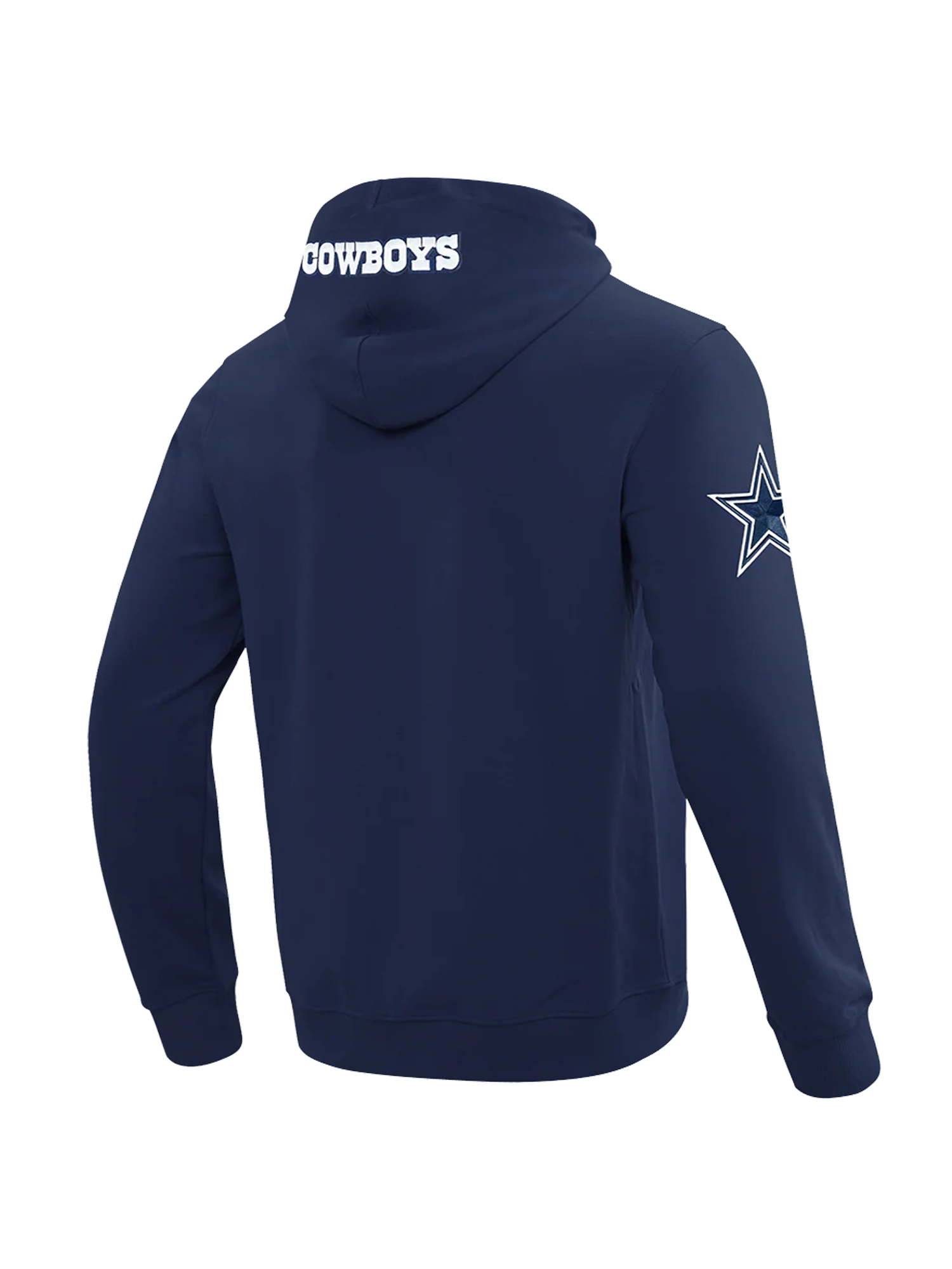 Dallas Cowboys Pro Standard NFL Woven Wind Zip Hoodie Jumper - Navy