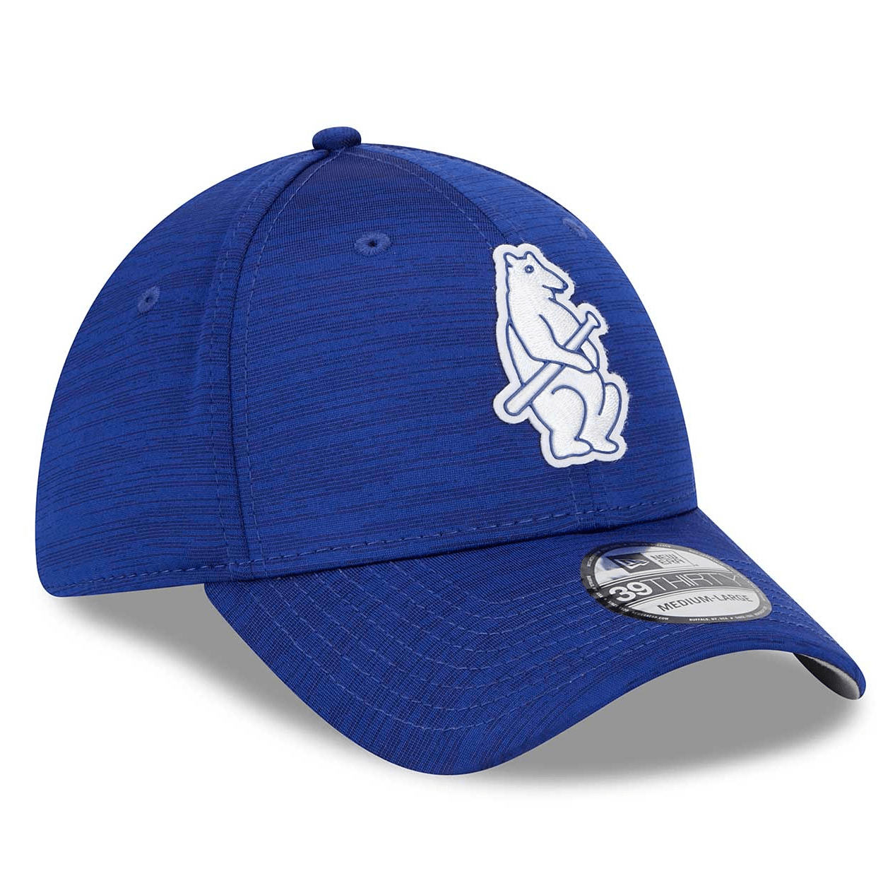 Chicago Cubs Cooperstown New Era MLB 23 Clubhouse 39THIRTY Stretch-Fit Hat - Blue