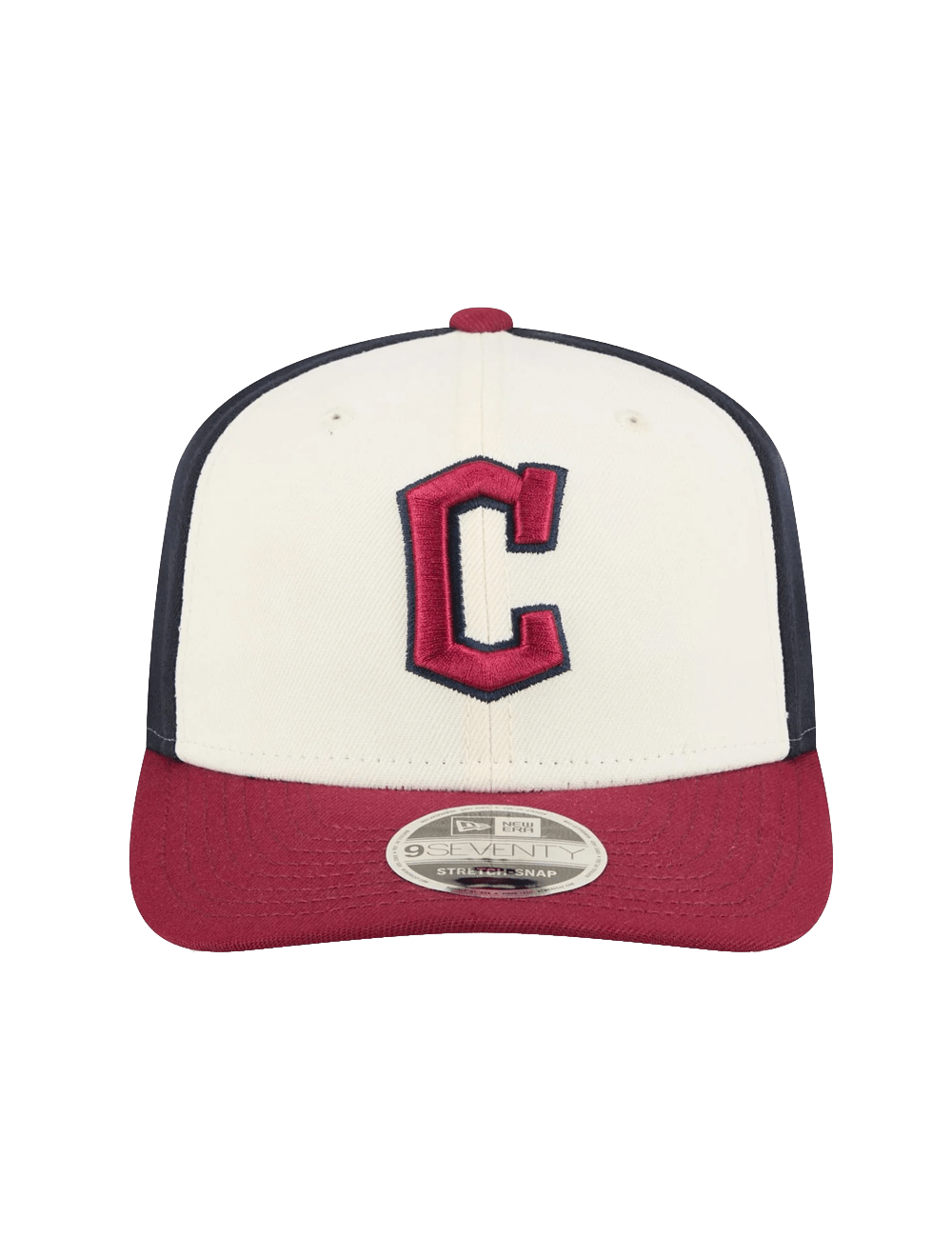 Cleveland Guardians New Era MLB City Connect 9SEVENTY Stretch Snapback Hat - Navy