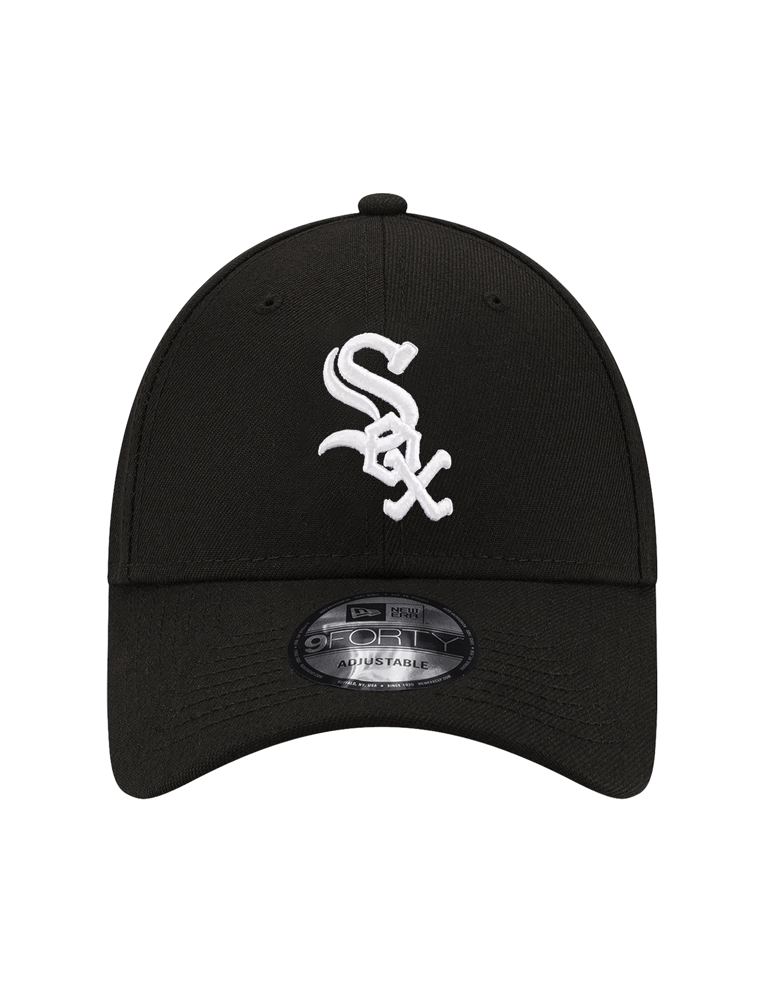 Chicago White Sox New Era MLB Team 9FORTY Strapback Hat - Black