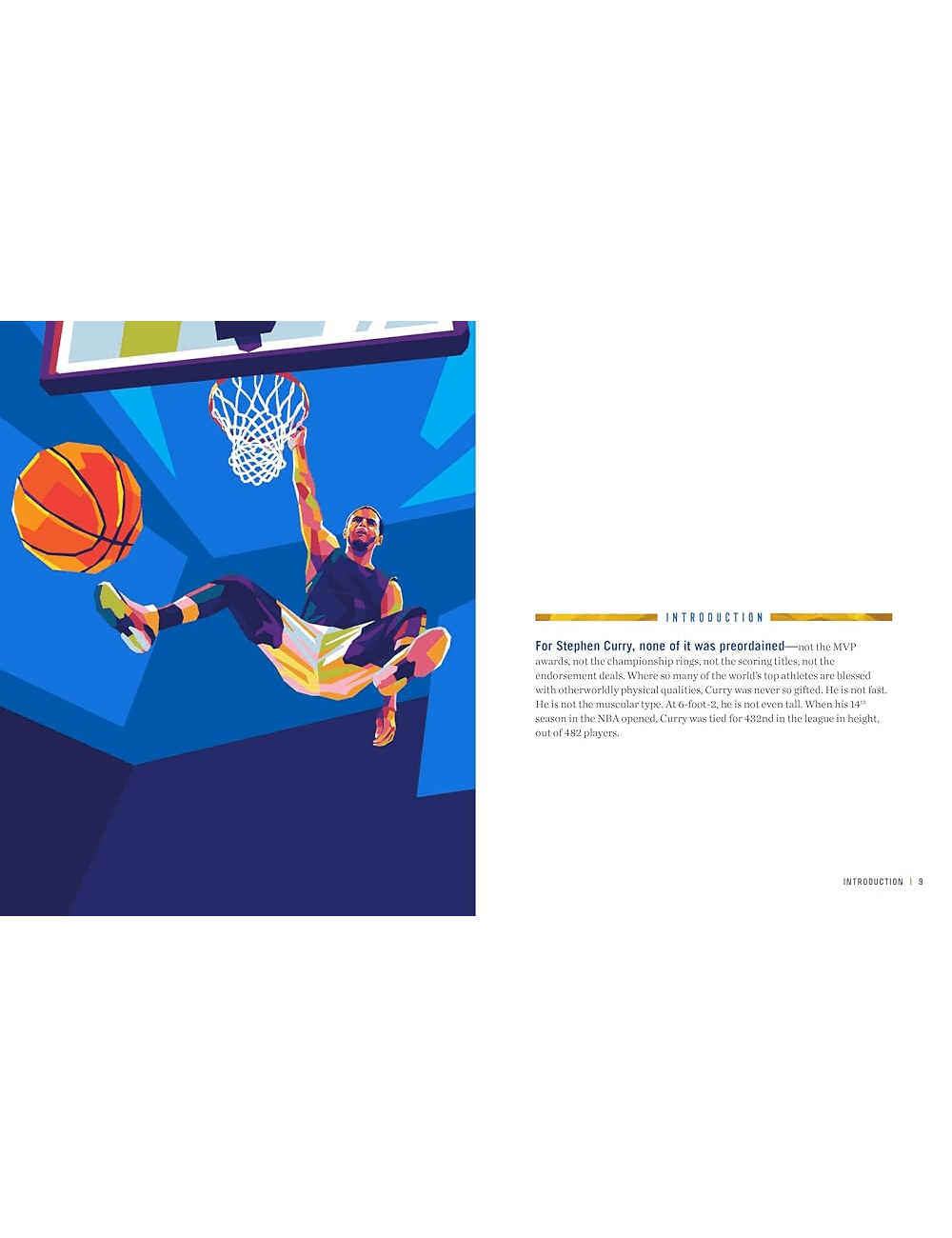 Steph Curry Life Lessons From a Legend NBA Hardcover Book