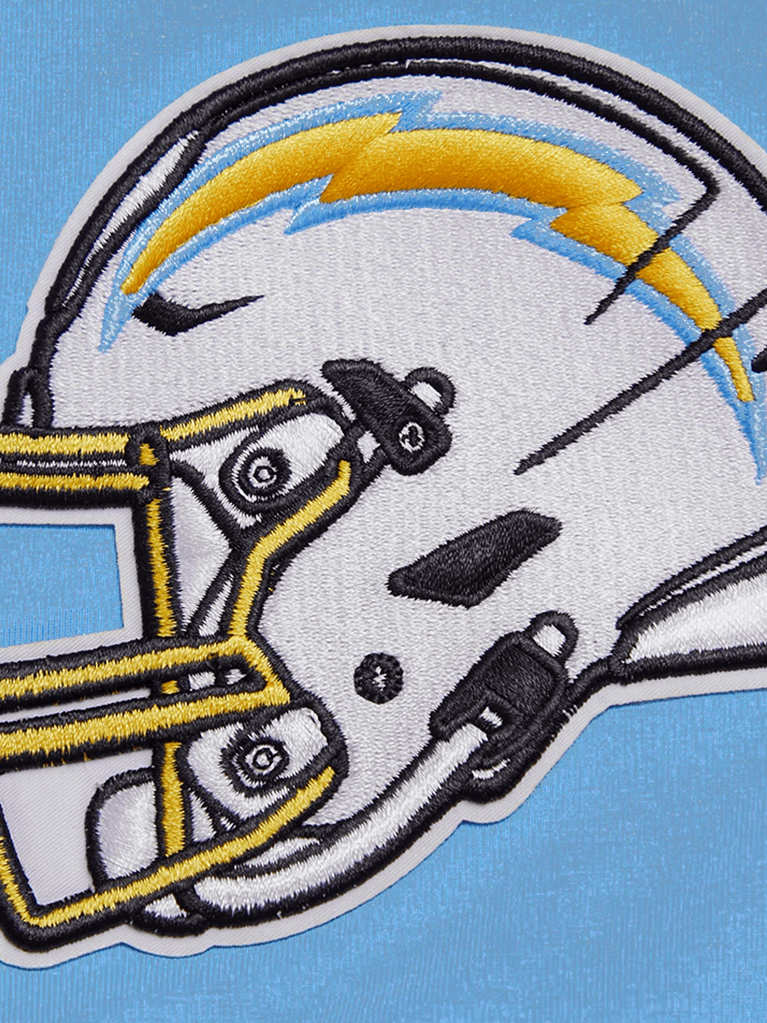 Los Angeles Chargers Pro Standard NFL Team Chenille Flex T-Shirt - Light Blue