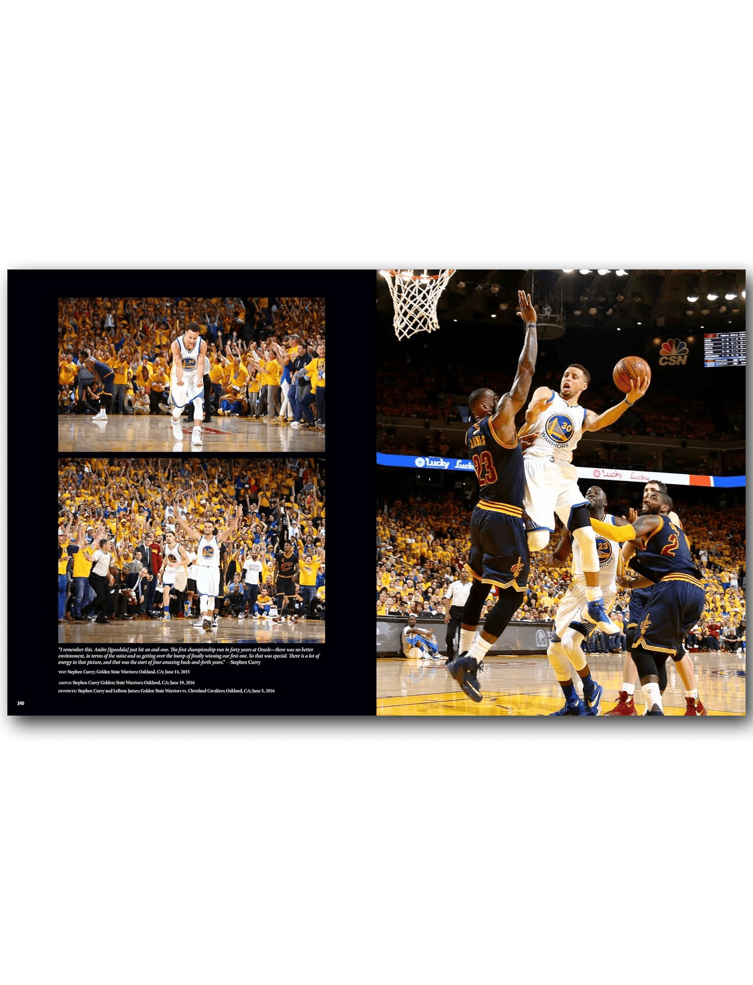 Courtside: 40 Years of NBA Photography Hardcover Coffee Table Book
