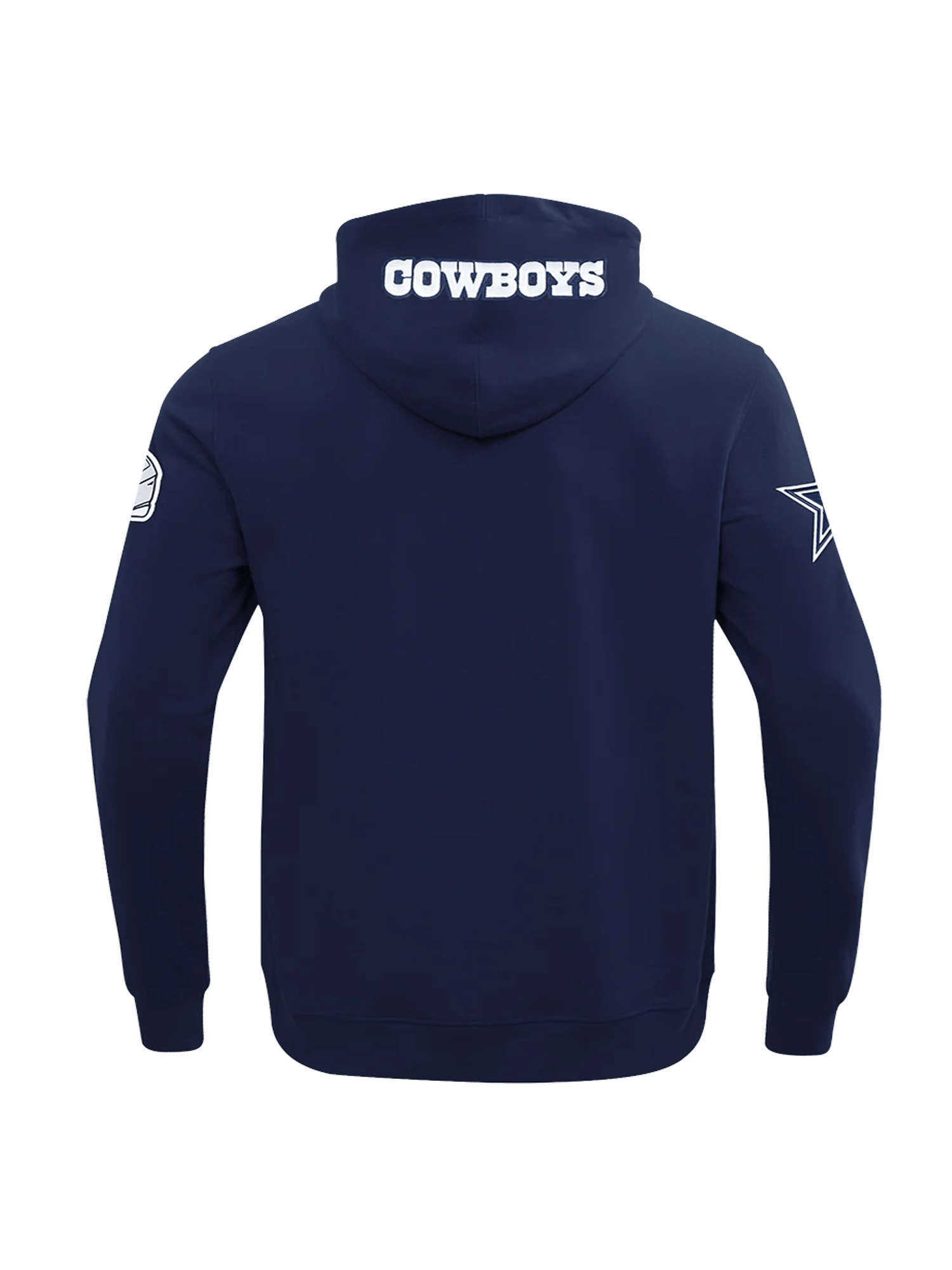 Dallas Cowboys Pro Standard NFL Woven Wind Zip Hoodie Jumper - Navy