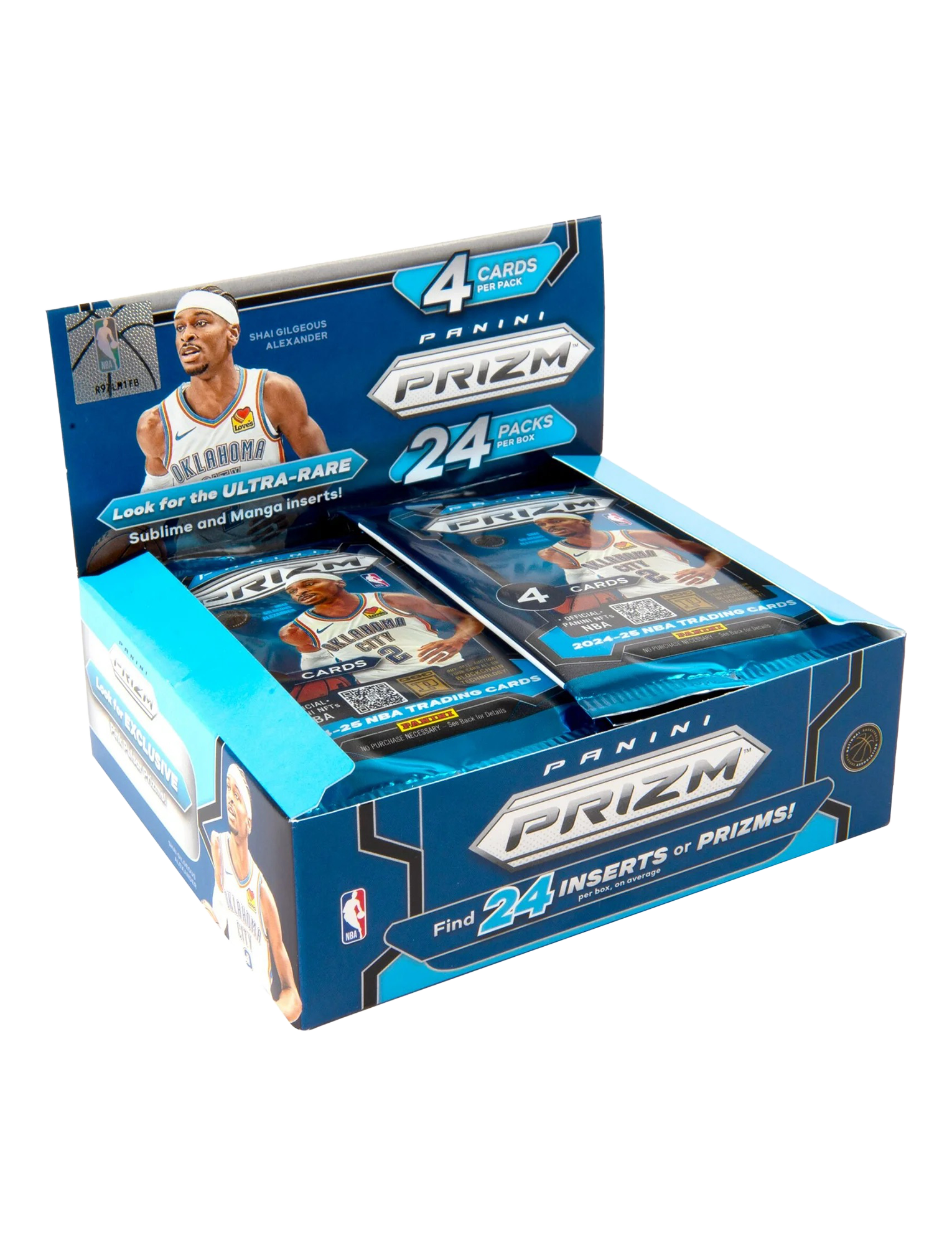 2024-25 NBA Panini Prizm Basketball Trading Card Booster Pack