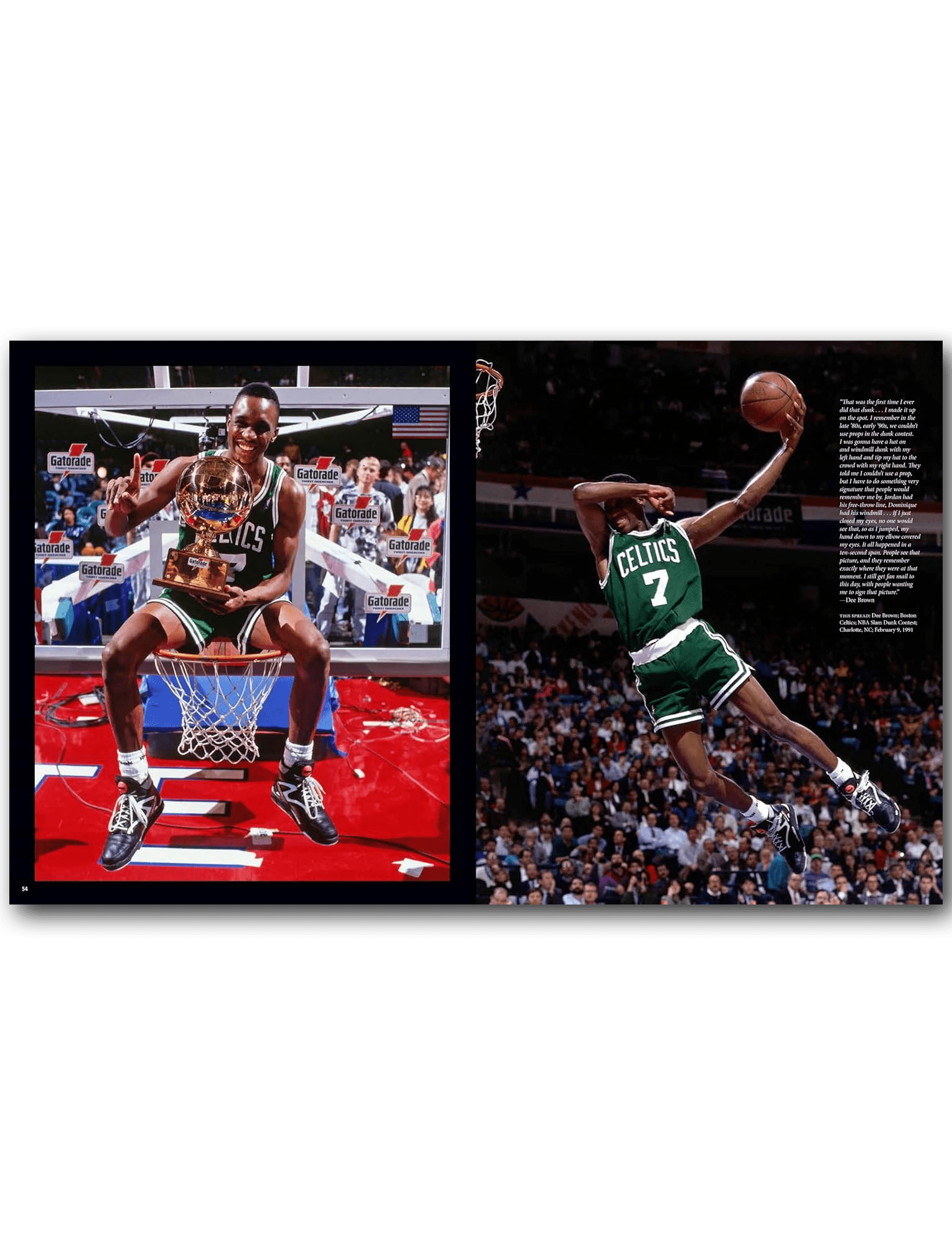 Courtside: 40 Years of NBA Photography Hardcover Coffee Table Book