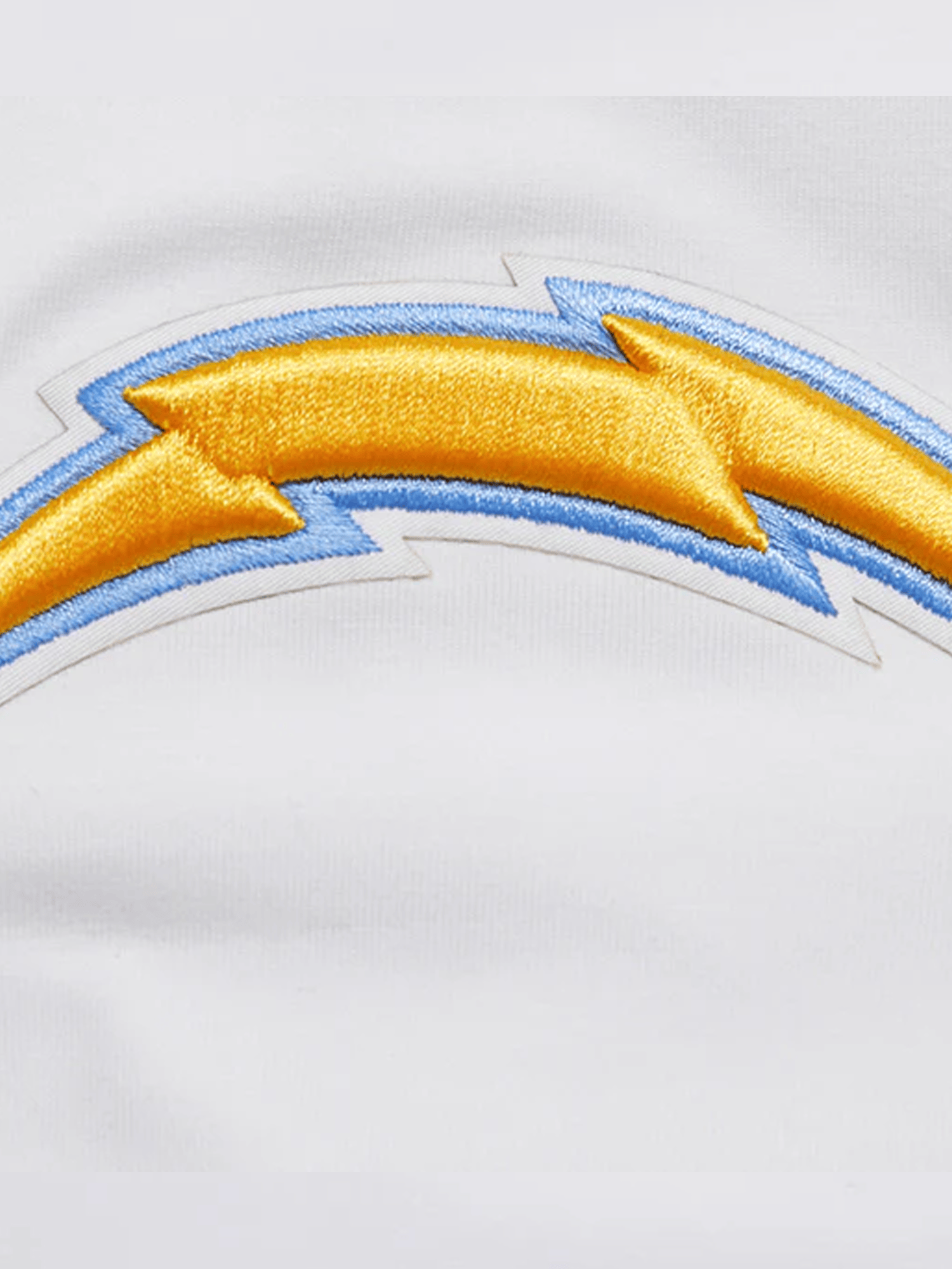 Los Angeles Chargers Pro Standard NFL Team Chenille Flex T-Shirt - White