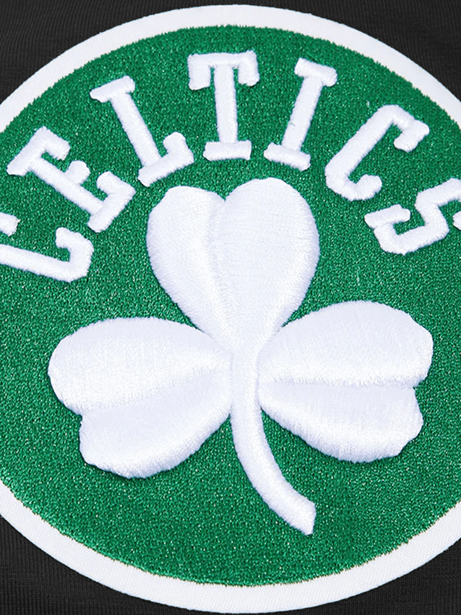 Boston Celtics Pro Standard NBA Team Chenille Flex T-Shirt - Black