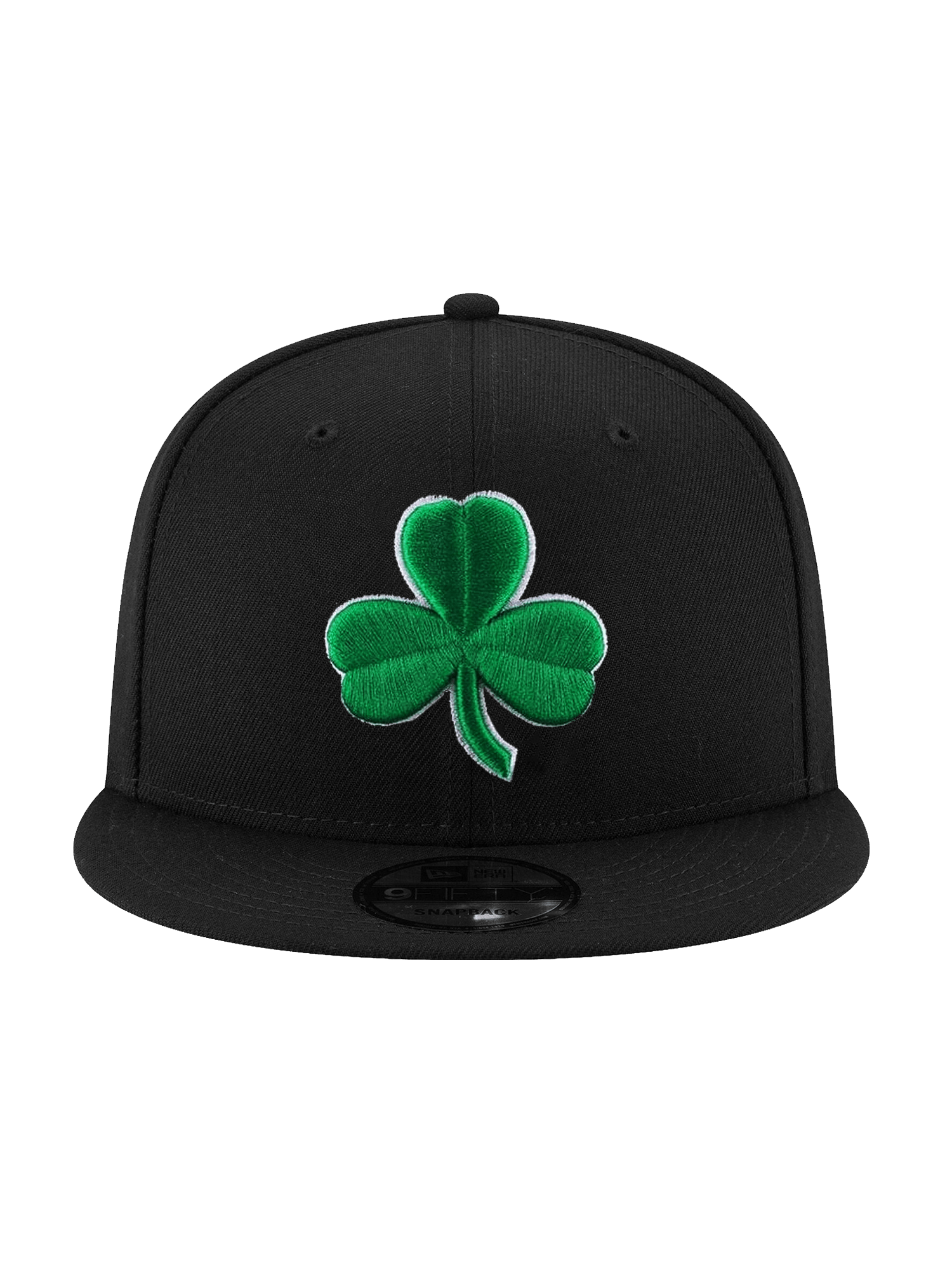 Boston Celtics New Era NBA Shamrock 9FIFTY Snapback Hat - Black